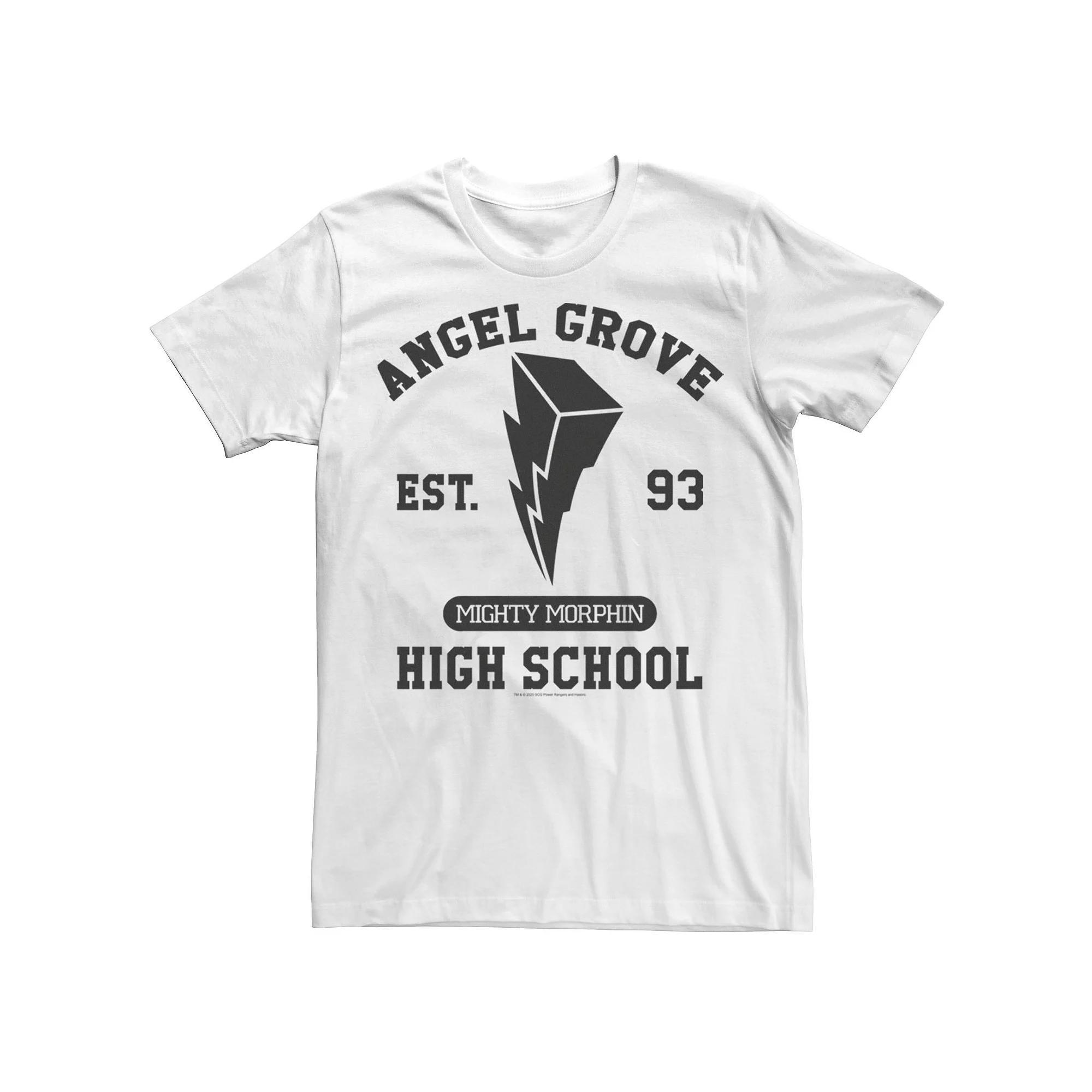 Men's Power Rangers Angel Grove High School Est. 93 Tee,  Product Image