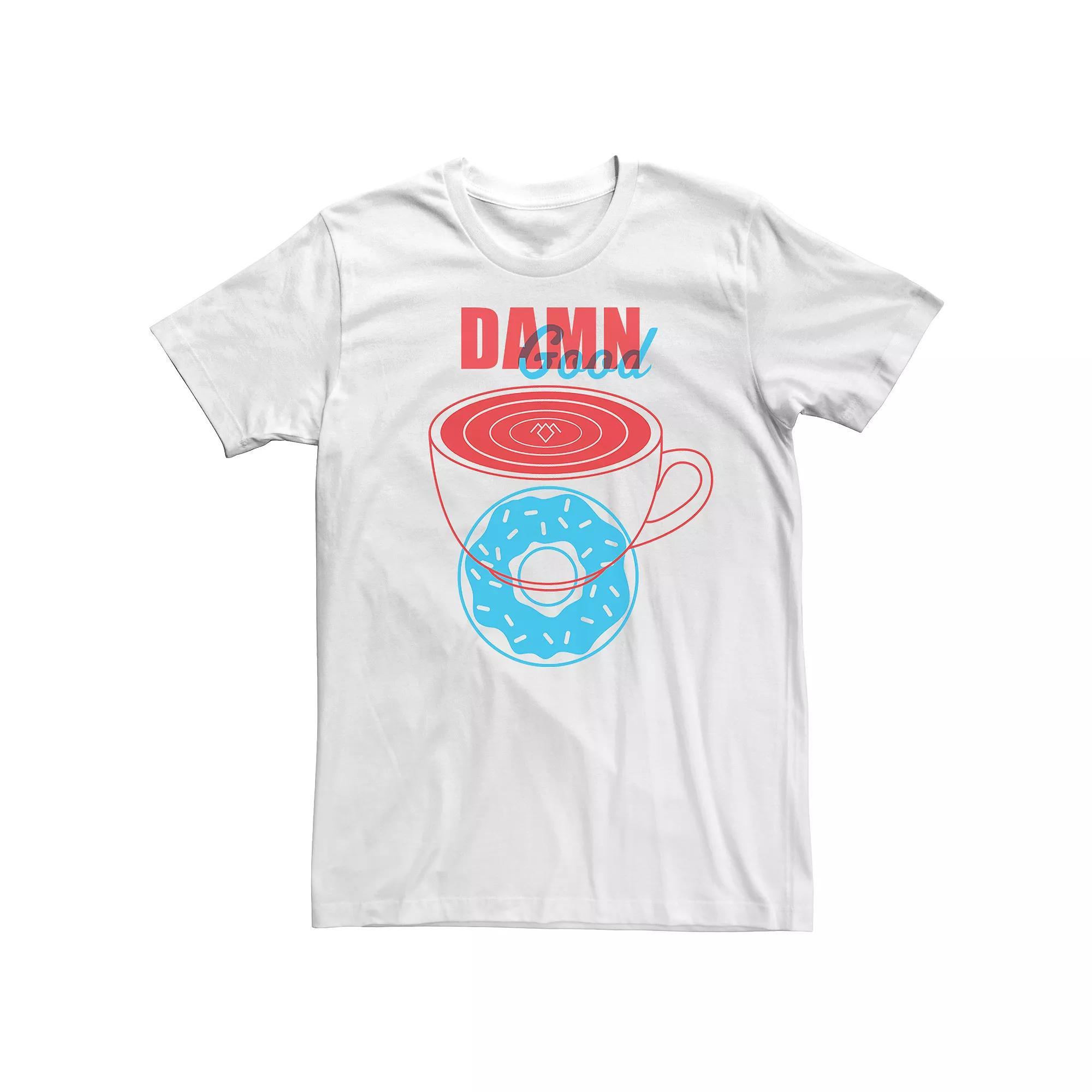 Men's Twin Peaks Donut Tee, Size: Medium, White Product Image
