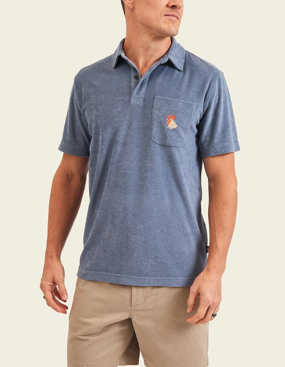 HOWLER BROTHERS Plusherman Terry Mens Polo Shirt Product Image