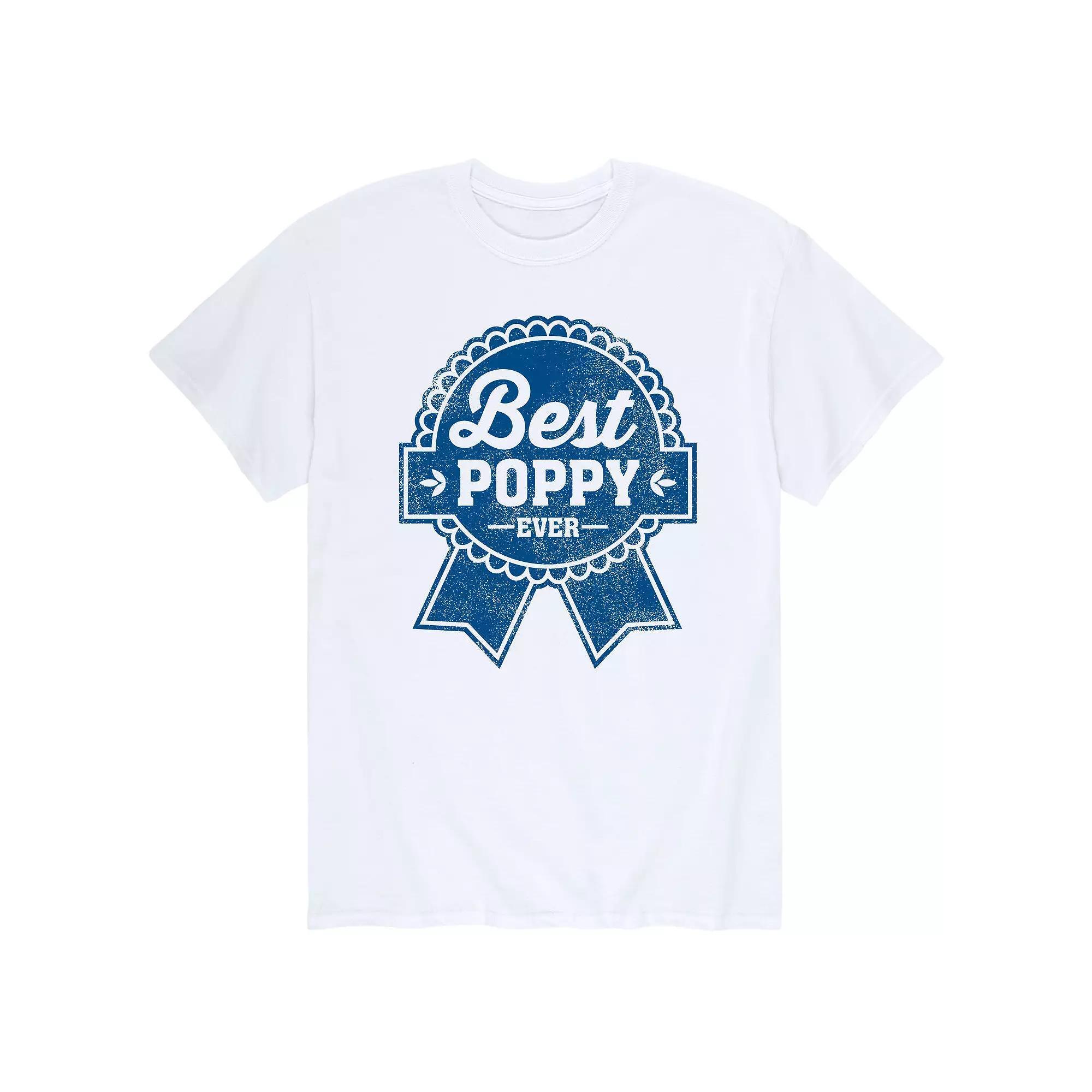 Men's Beer Label Best Poppy Tee,  Product Image