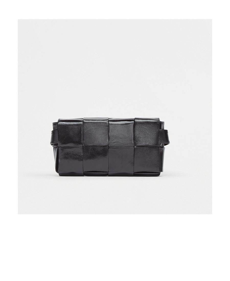 BOTTEGA VENETA Intrecciato Belt Bag In Black Product Image