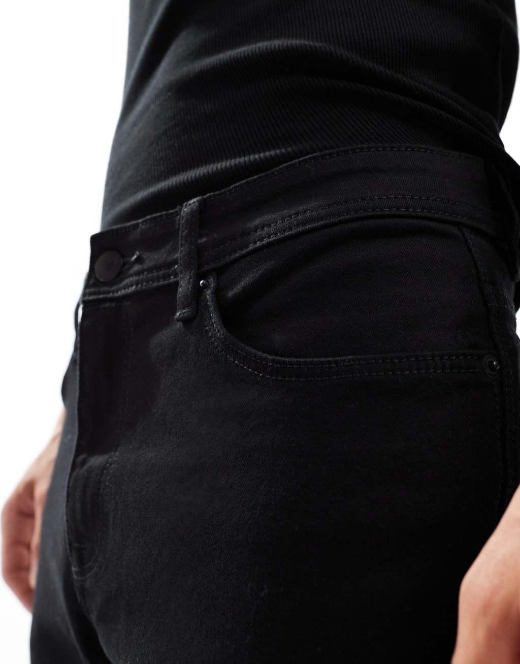 River Island skinny jeans in black Product Image