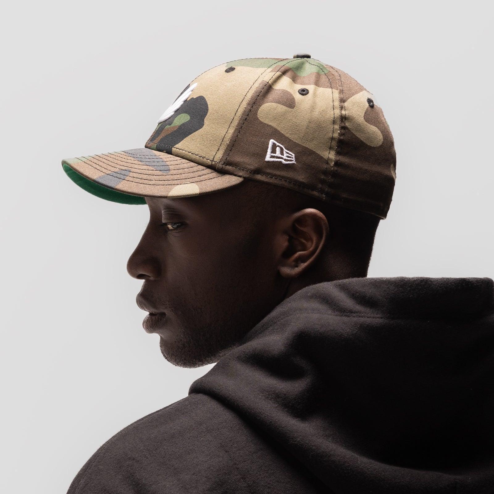 New Era® 59Fifty® Low Profile Hat - Woodland Camo/White "Wings" Product Image