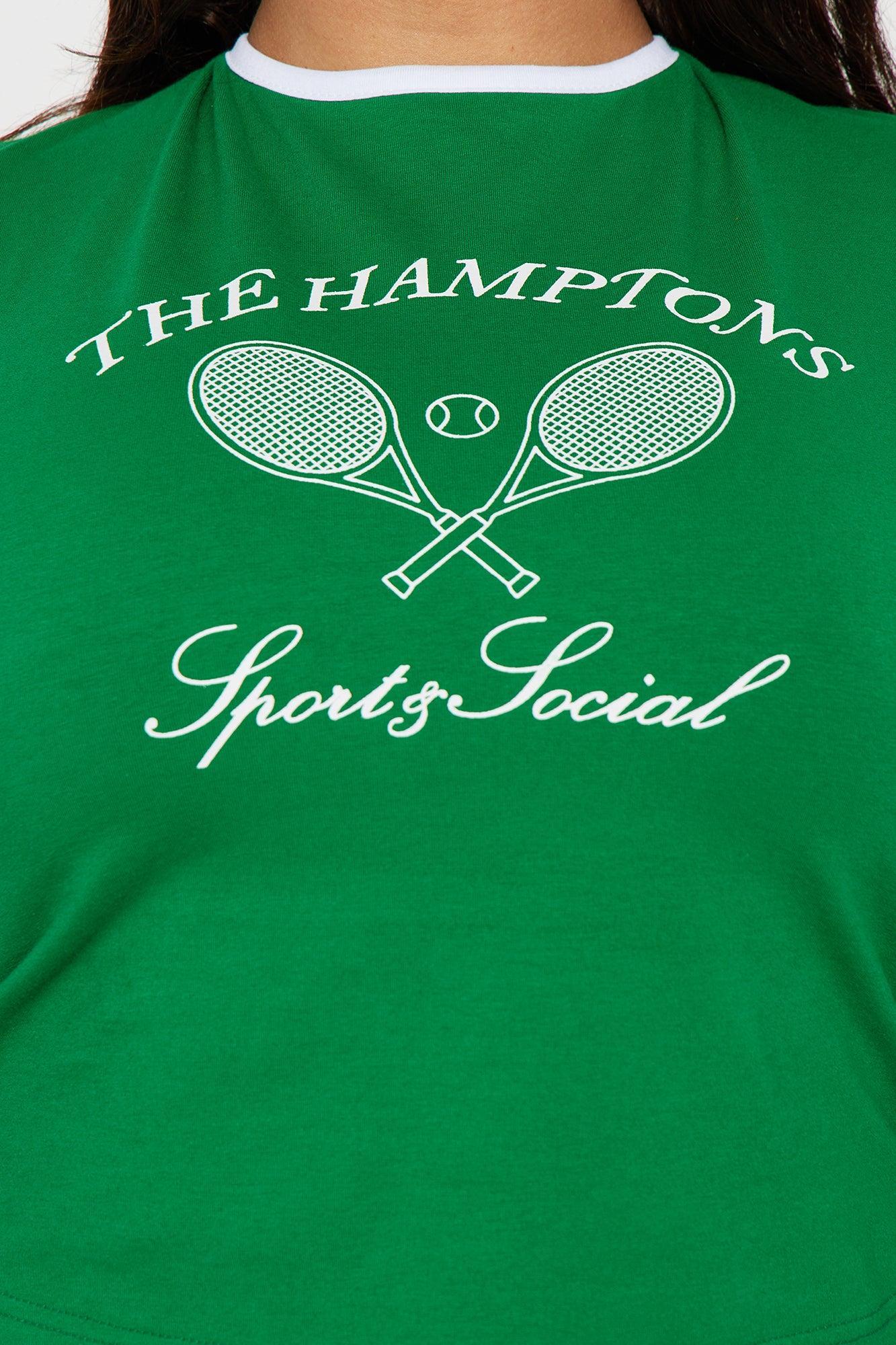 In The Hamptons Skirt Set - Green Product Image