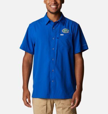 Columbia Men's Collegiate PFG Slack Tide Camp Shirt - Florida- Product Image