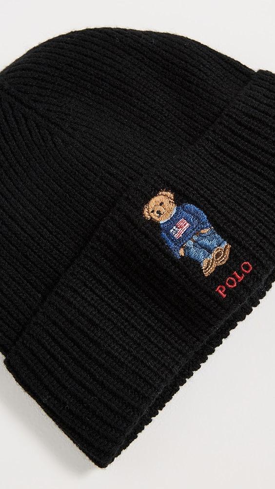 Polo Ralph Lauren Solid Flag Bear Beanie | Shopbop Product Image