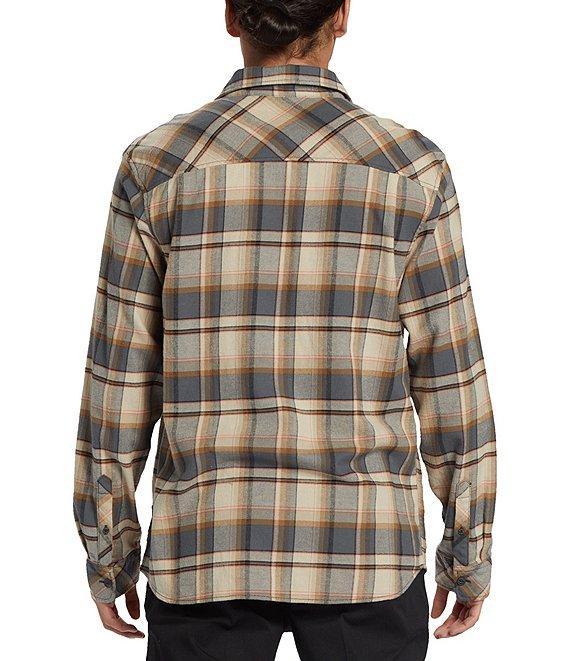 Quiksilver Long Sleeve Convex Plaid Flannel Shirt Product Image