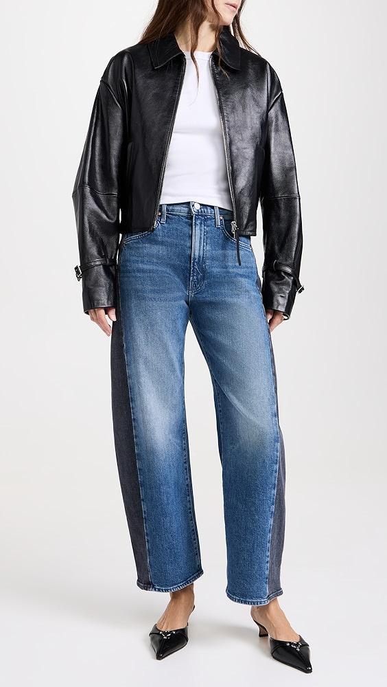 MOTHER Lil Half Pipe Flood Jeans | Shopbop Product Image