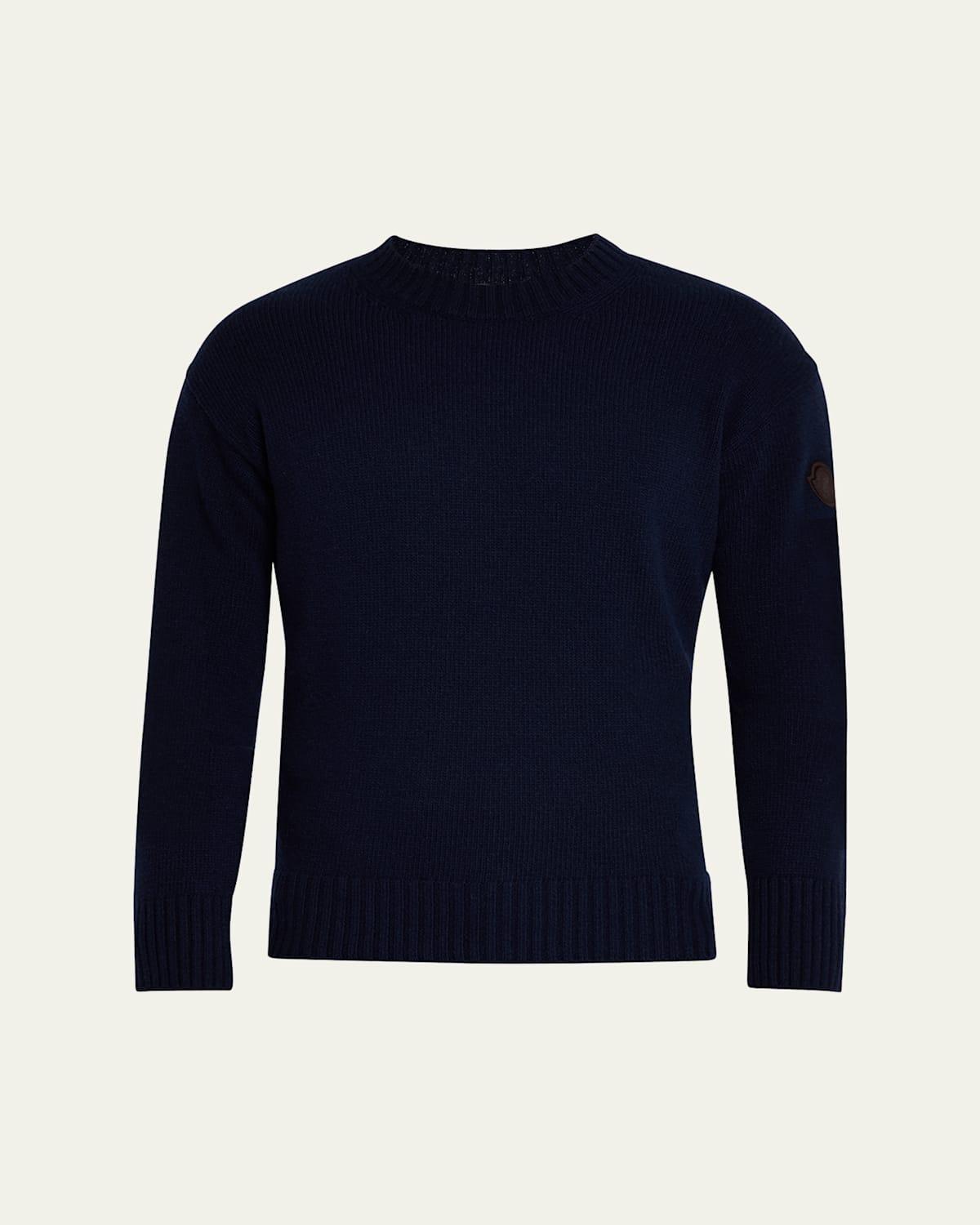 Mens Wool-Cashmere Sweater Product Image