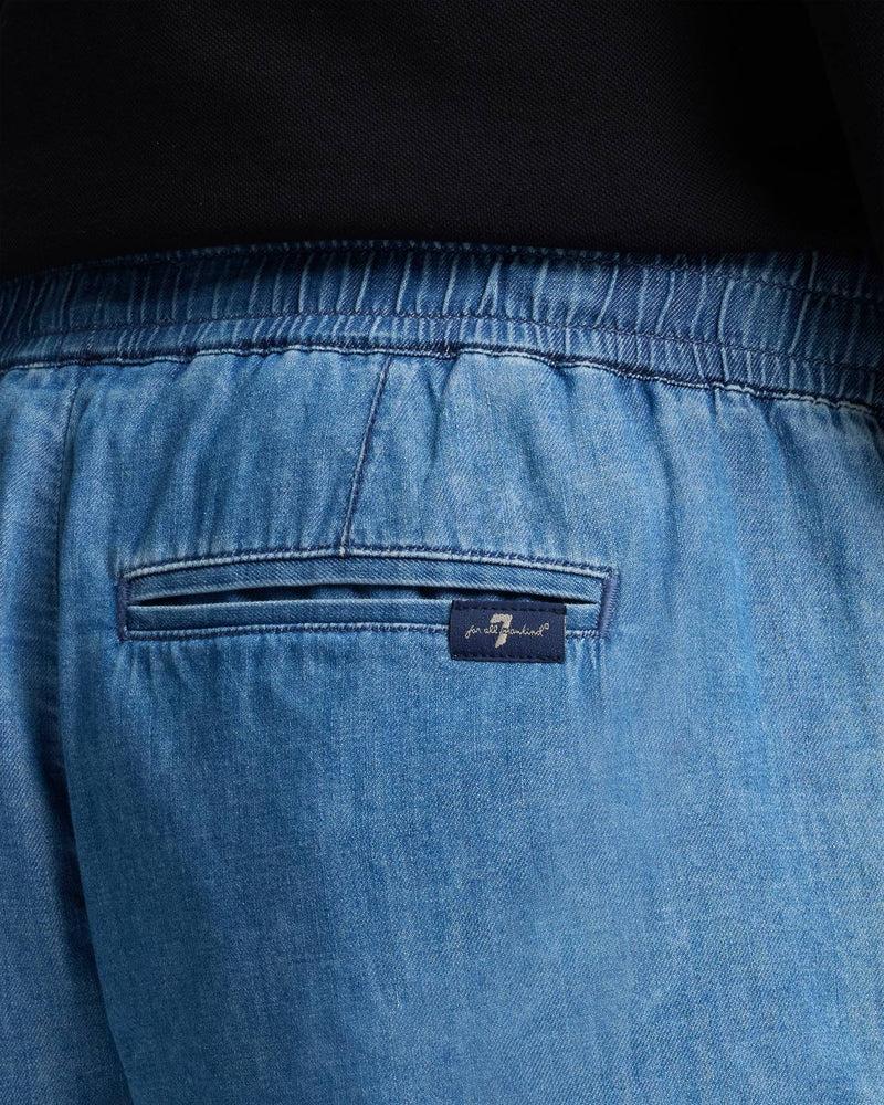 Leisure Denim Jogger Short Product Image