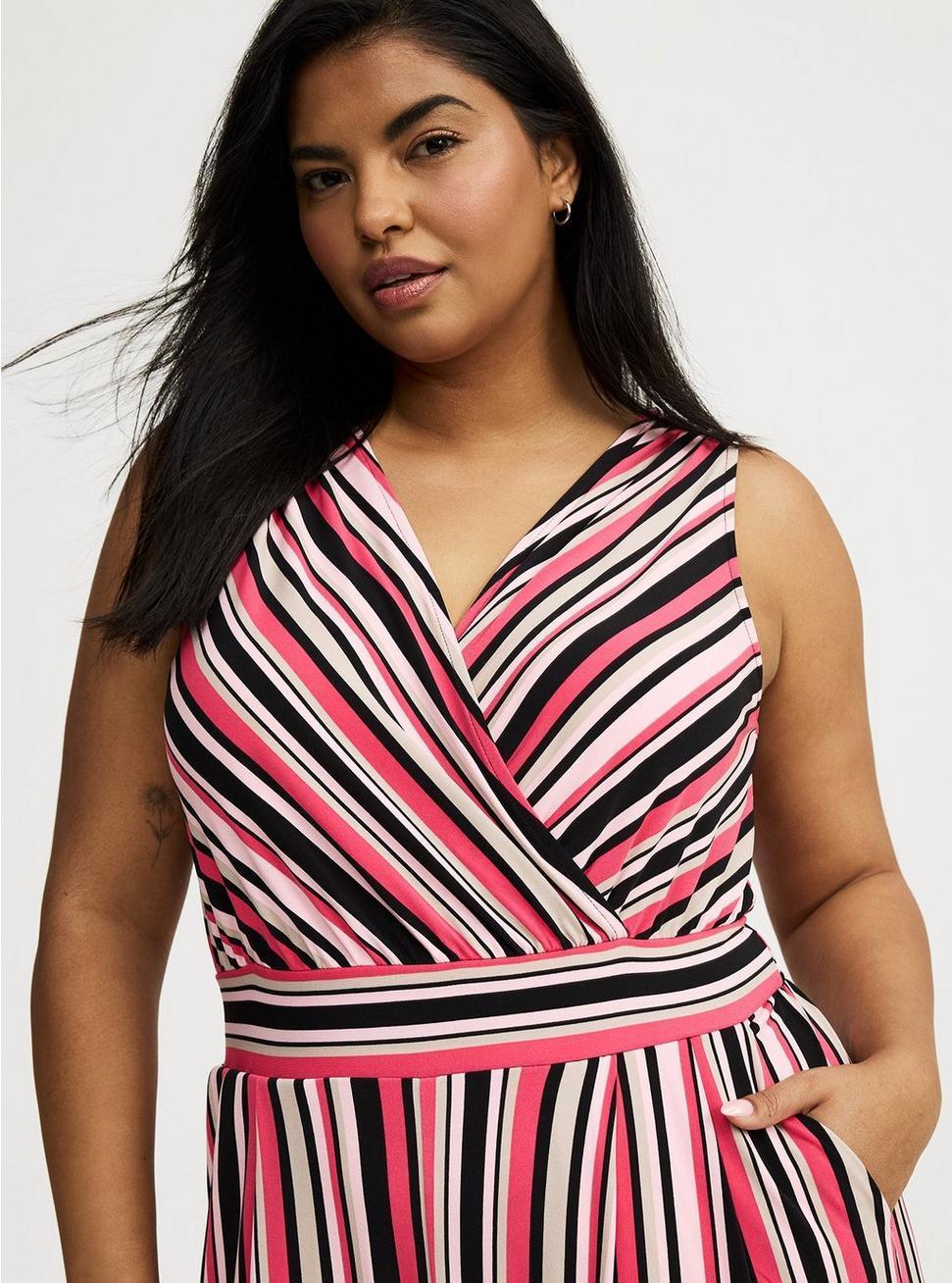 Studio Knit Surplice Tie Back Jumpsuit Product Image