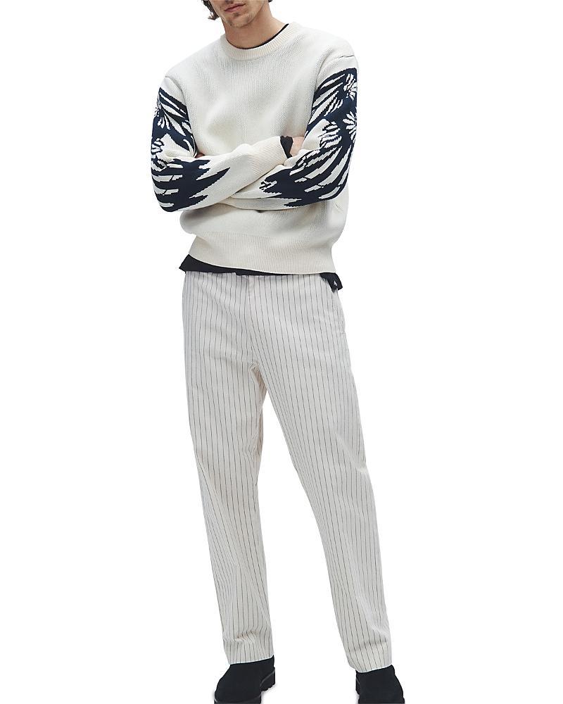 Mens Haydon Pinstriped Cotton Pants Product Image