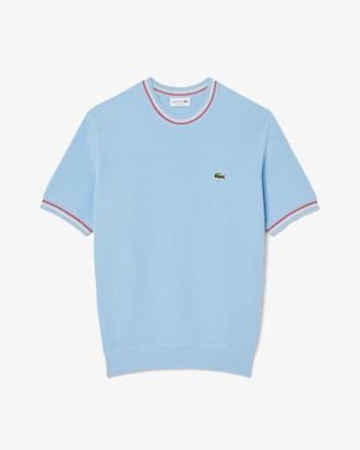 Men's Classic Fit Striped Knit T-Shirt Product Image