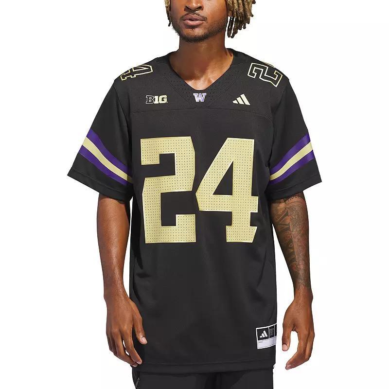 Mens adidas #24 Washington Huskies Alternate Premier Strategy Jersey Product Image