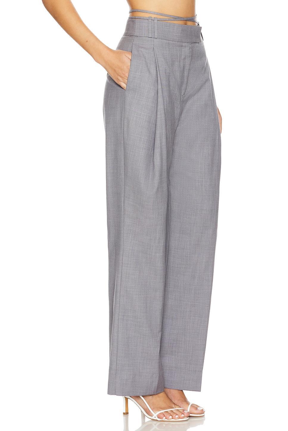 Asher Low Rise Slouch Pant With Tie Shona Joy Product Image