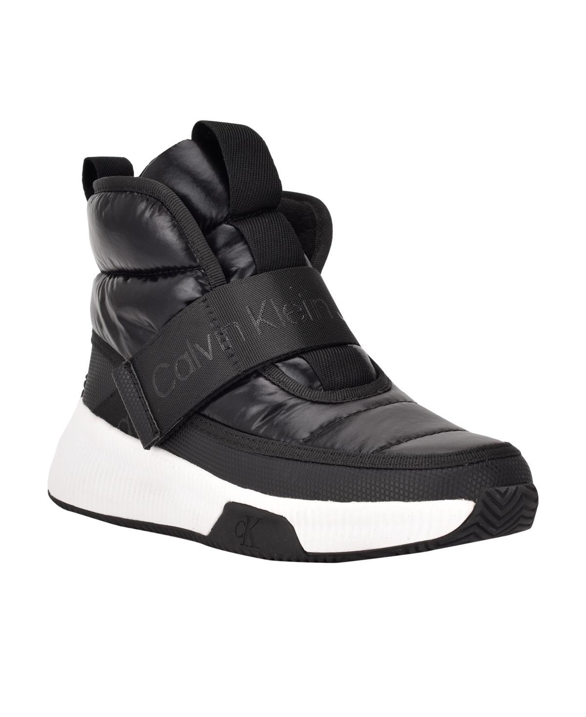 Calvin Klein Jeans Womens Mabon Nylon High Top Sneakers Product Image