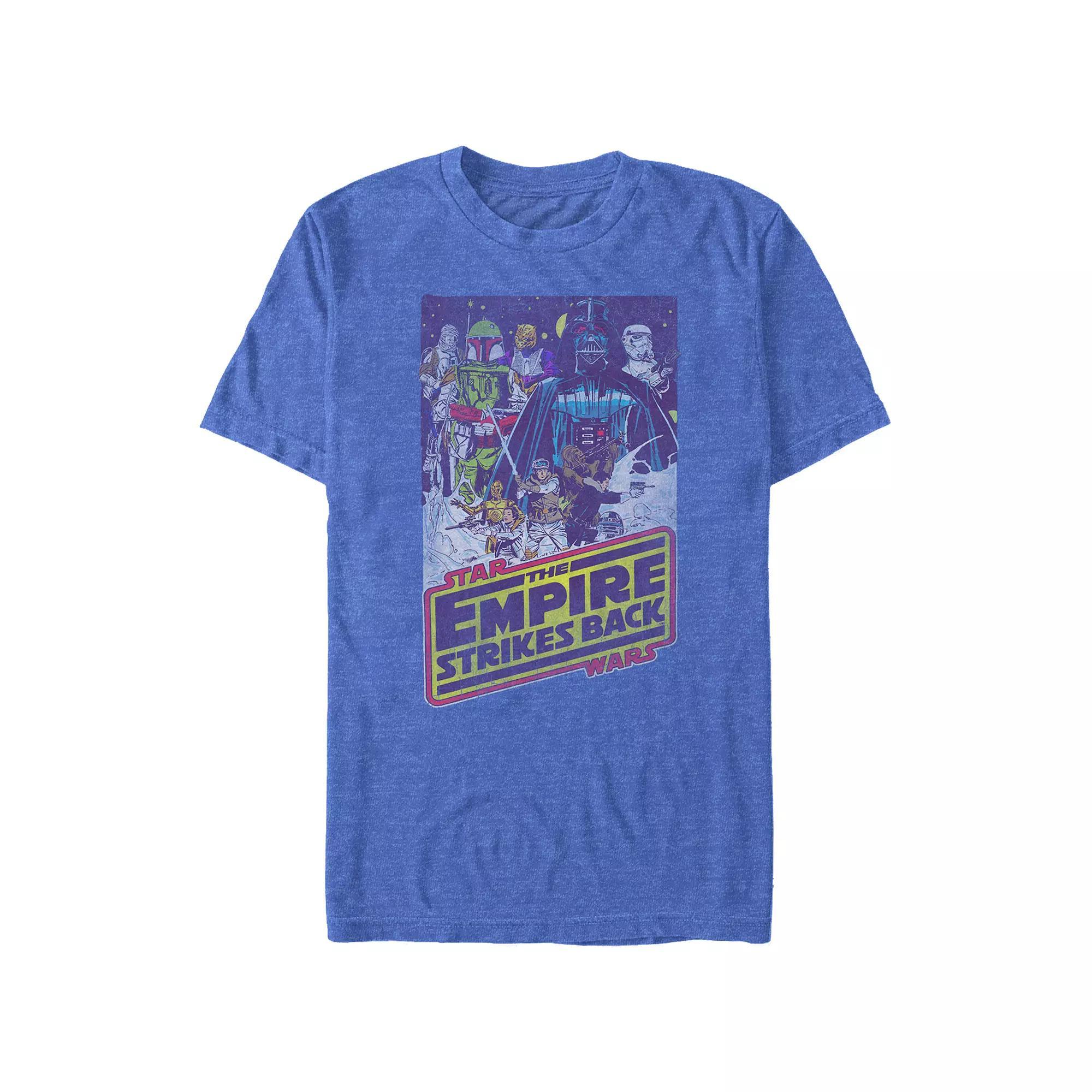 Big & Tall Star Wars The Empire Strikes Back Poster Graphic Tee, Men's,  Product Image