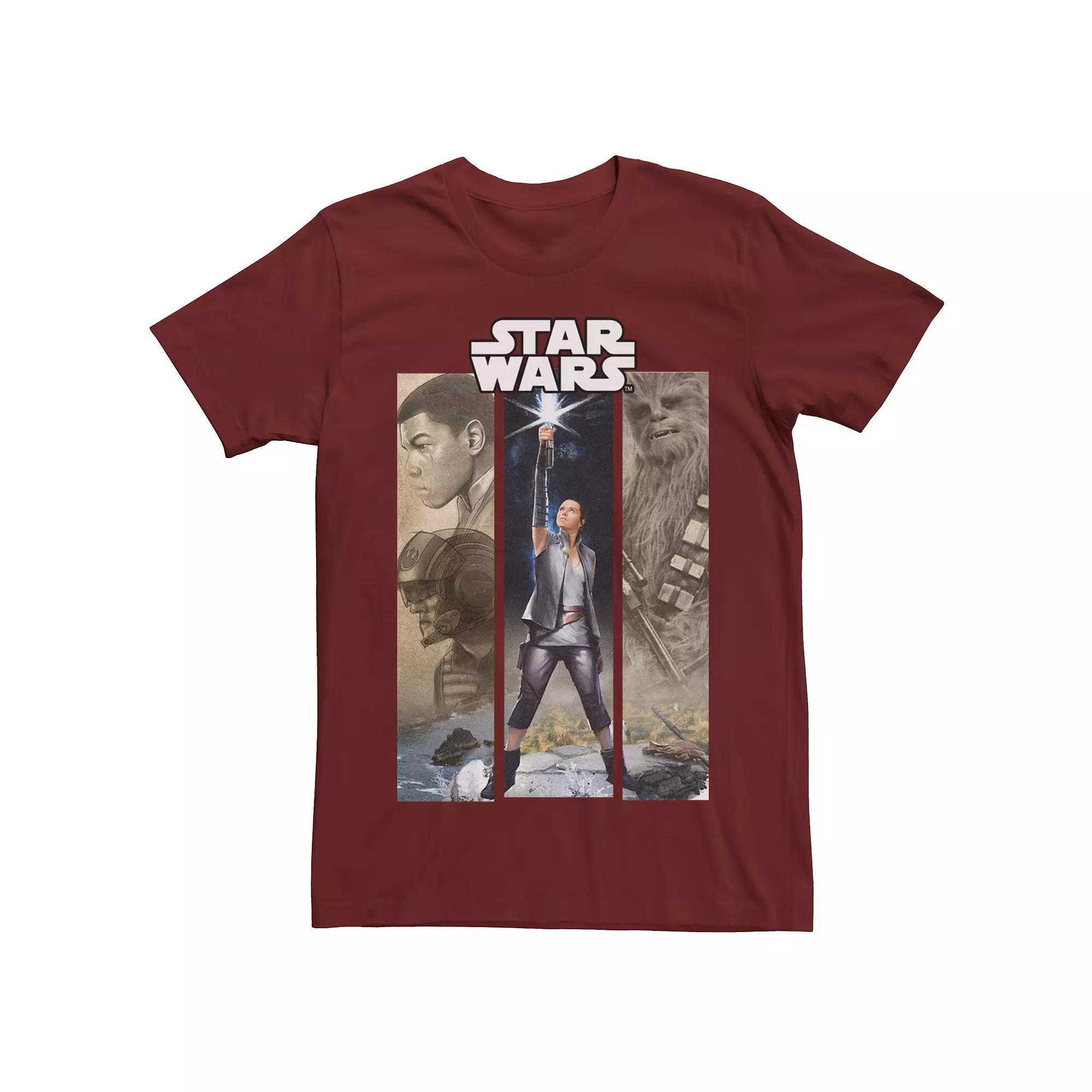 Men's Star Wars Hero 3-Panel Tee,  Product Image