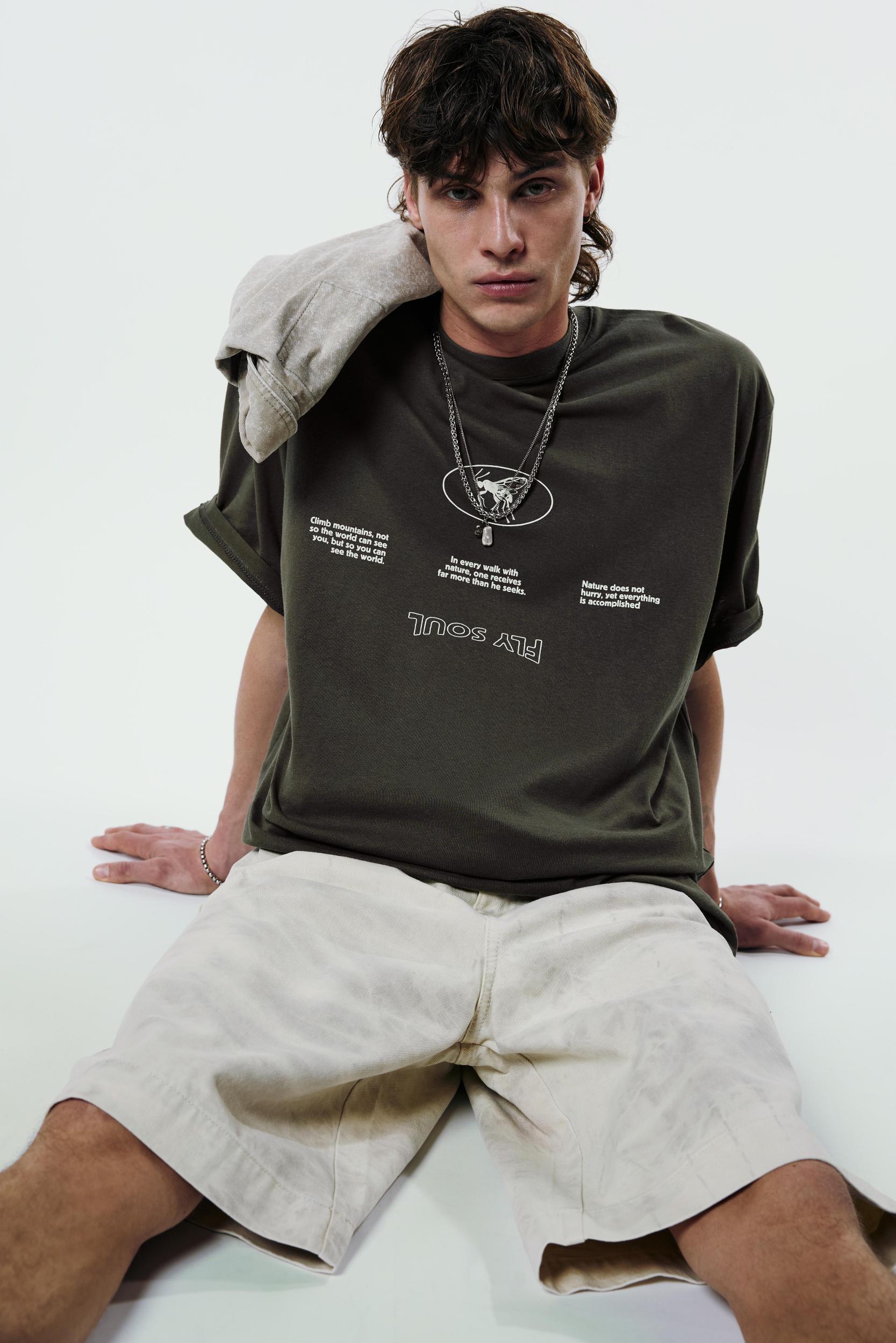 Short sleeve printed T-shirt Product Image