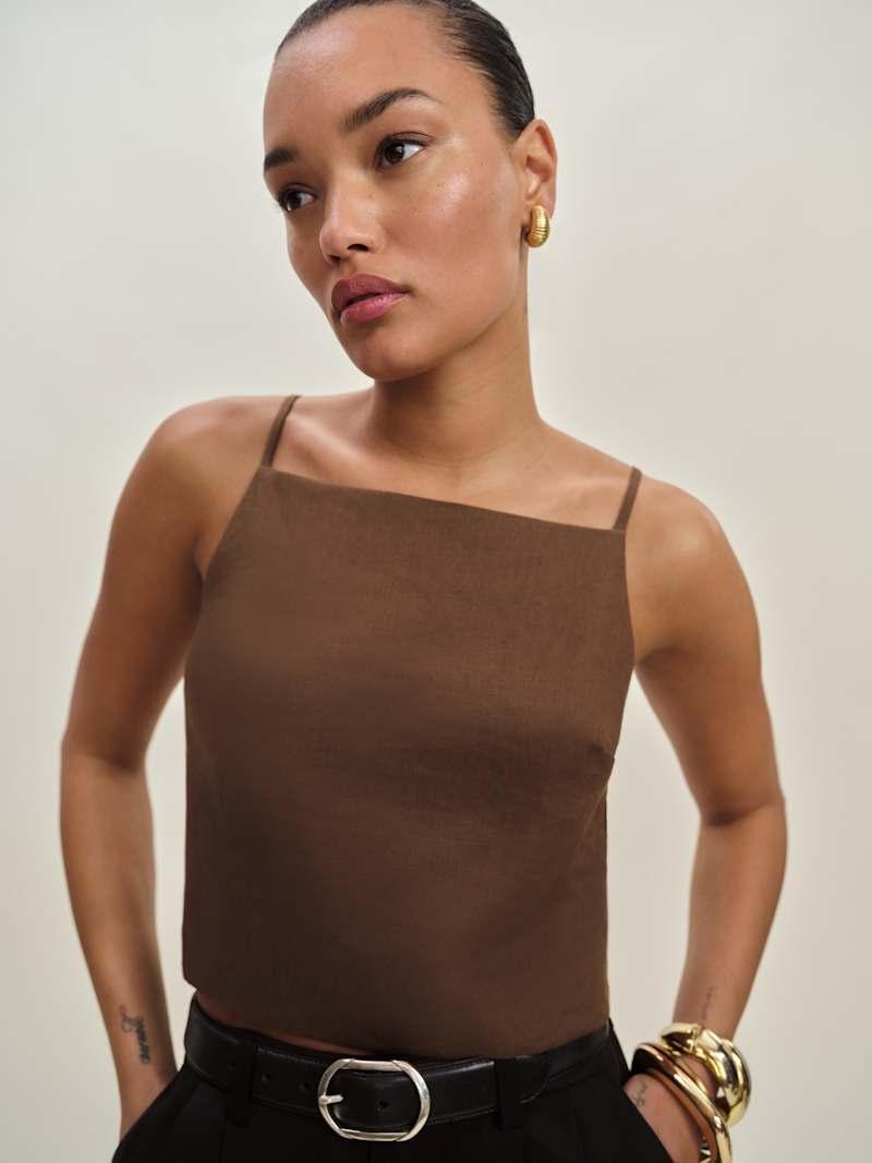 Kerri Linen Top Product Image