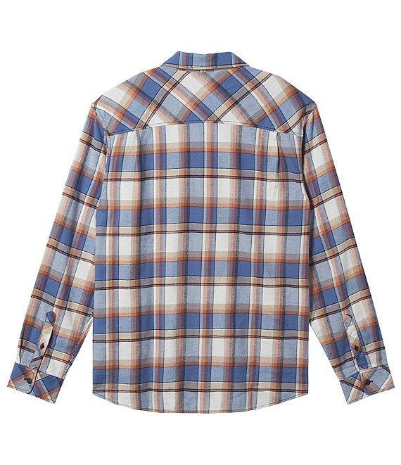 Quiksilver Long Sleeve Convex Plaid Flannel Shirt Product Image