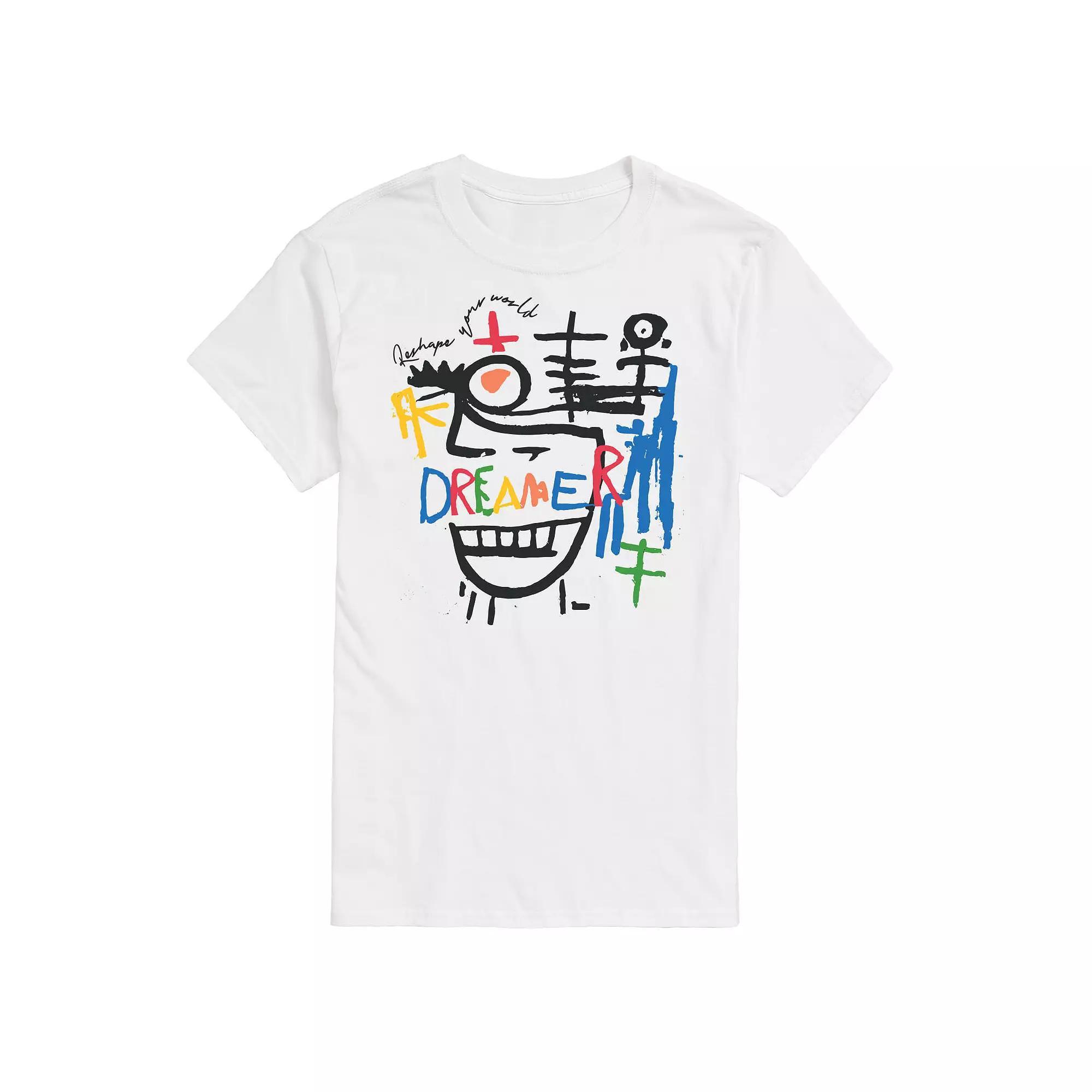 Men's Dreamer Tee, Size: XXL, White Product Image