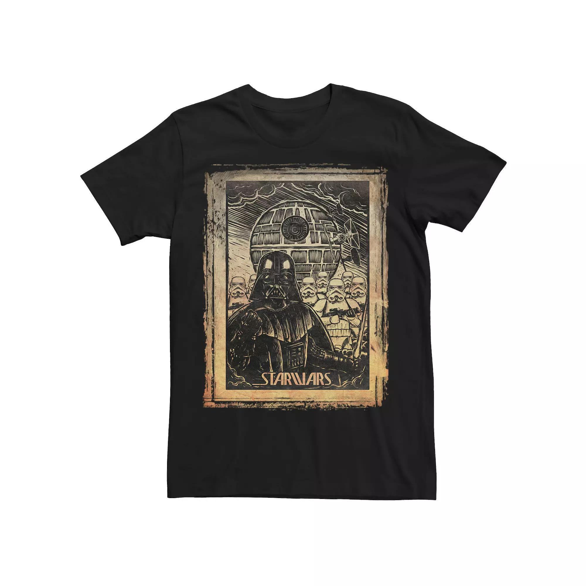 Men's Star Wars Vader Artsy Portrait Tee,  Product Image
