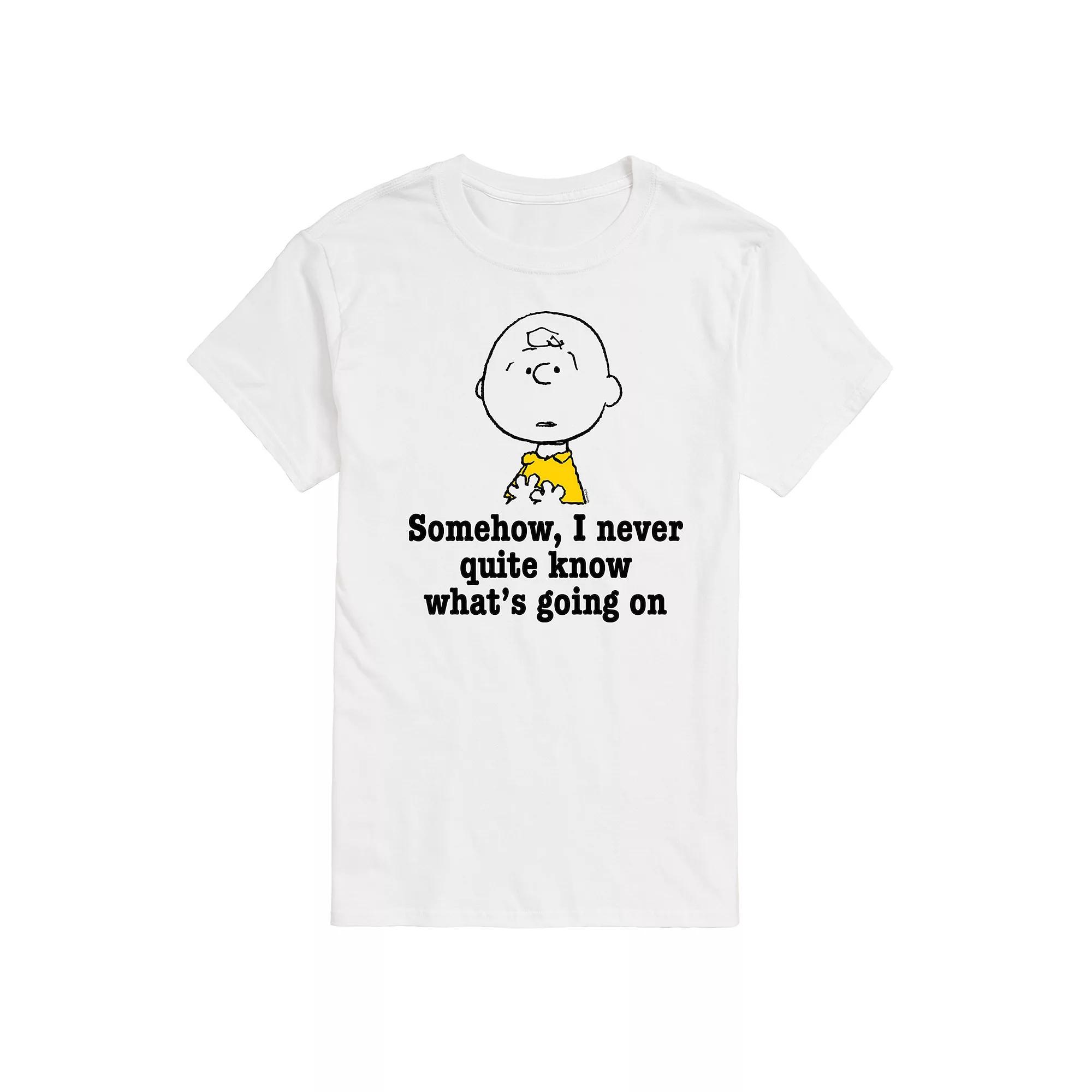 Men's Peanuts What's Going On Graphic Tee,  Product Image