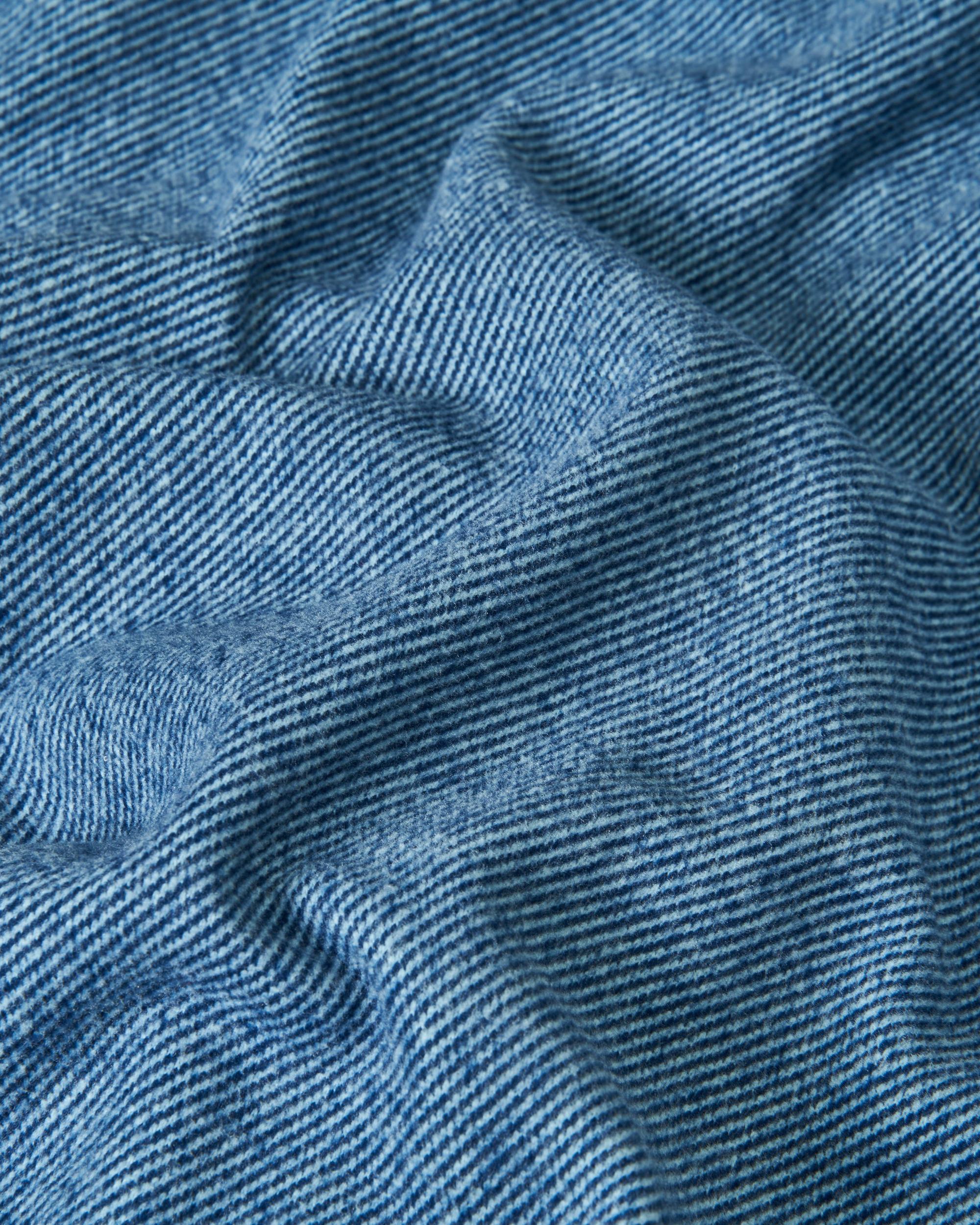 Fleece Overshirt in Ice Blue Product Image