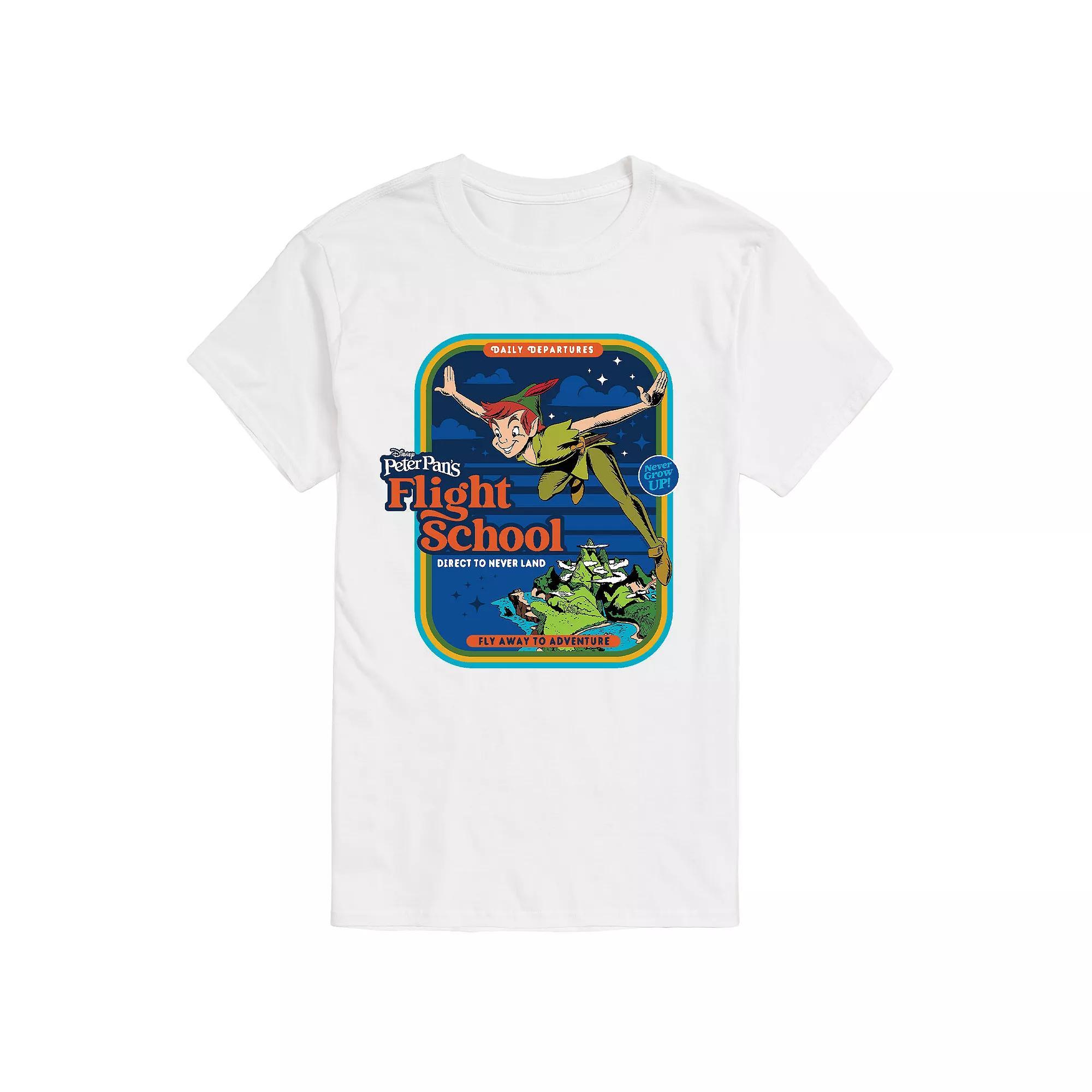 Disney's Peter Pan Big & Tall Flight School Graphic Tee, Men's,  Product Image