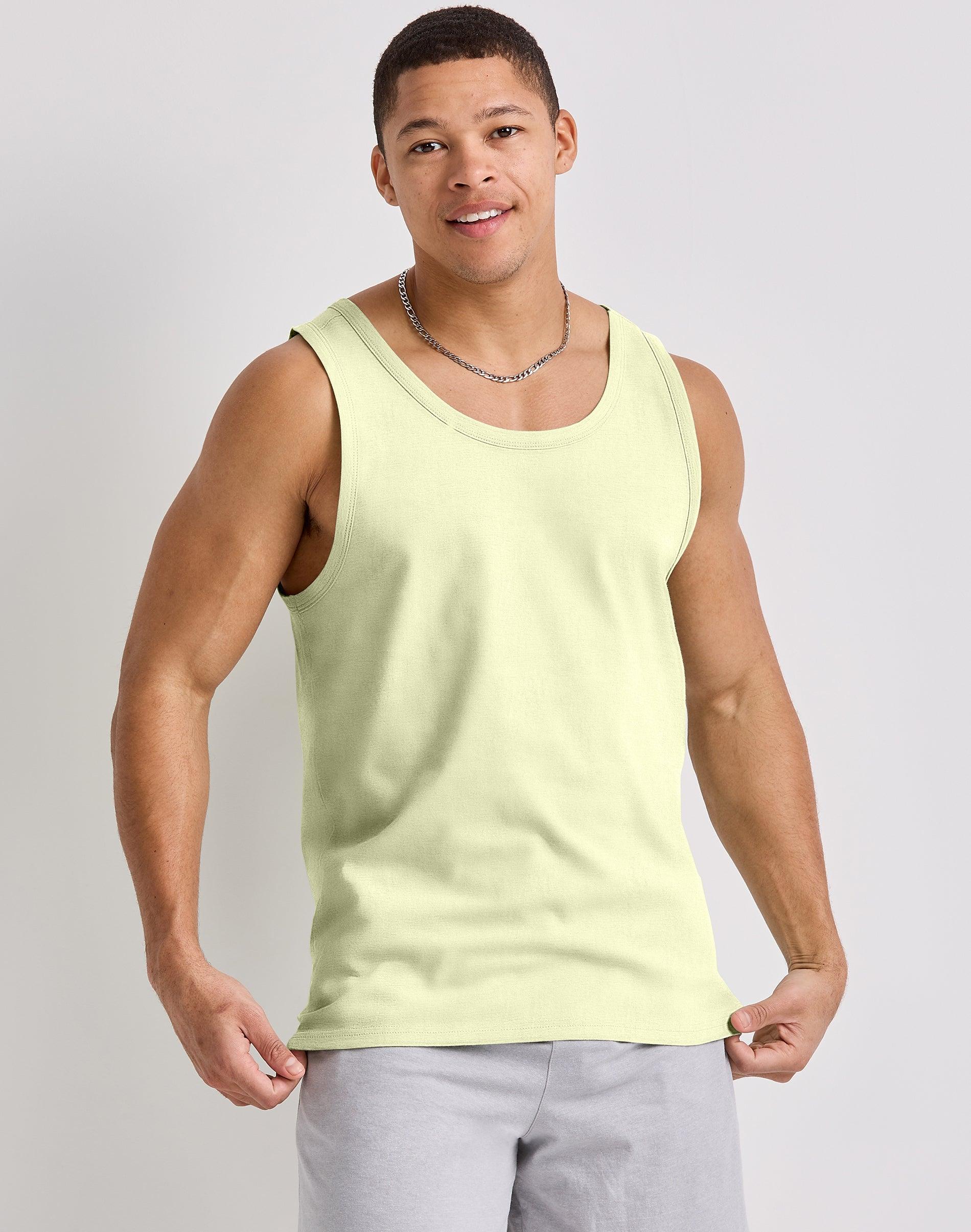 Hanes Originals Mens Tri-Blend Tank Top Black S Product Image