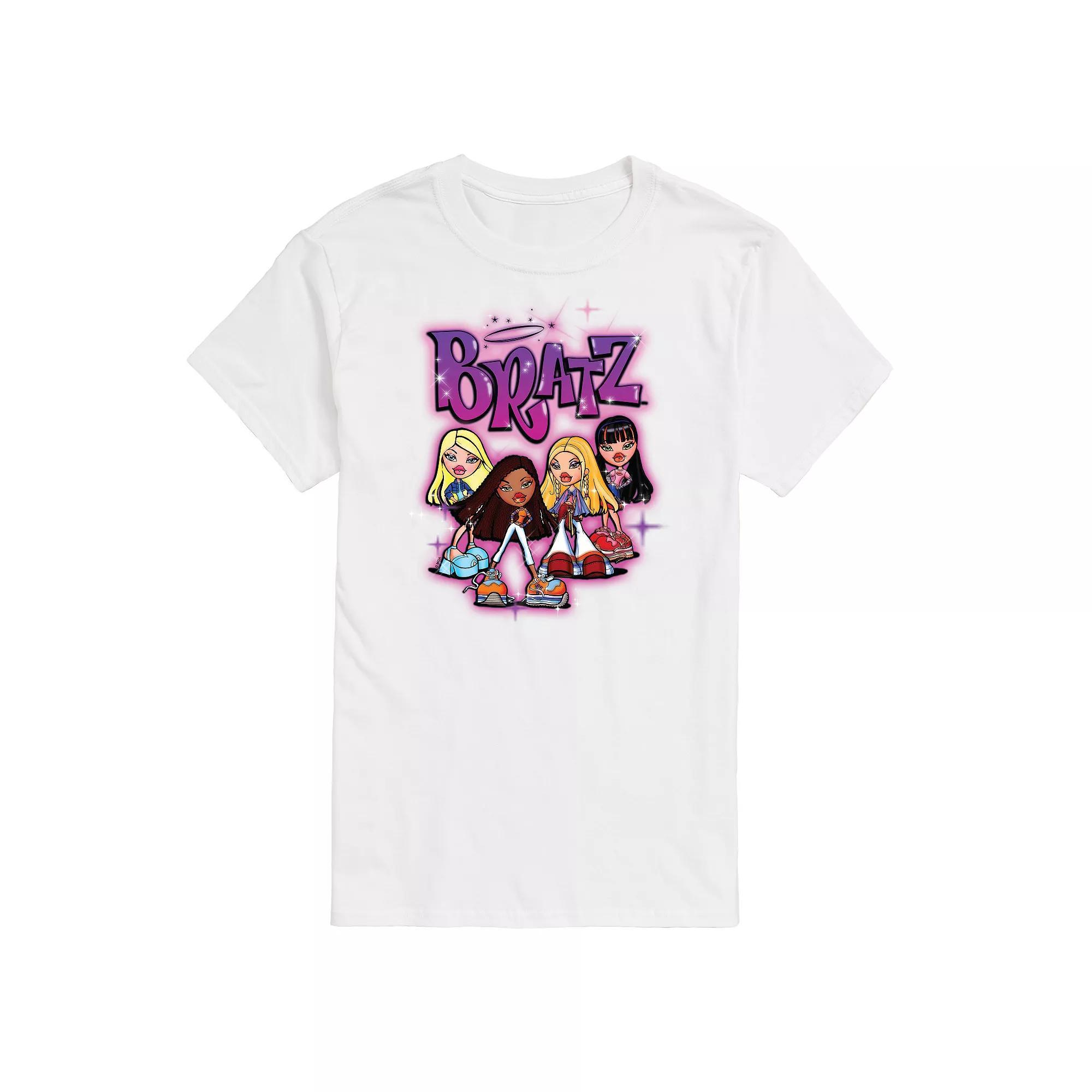 Men's Bratz Doll Group Graphic Tee, Size: XL, White Product Image