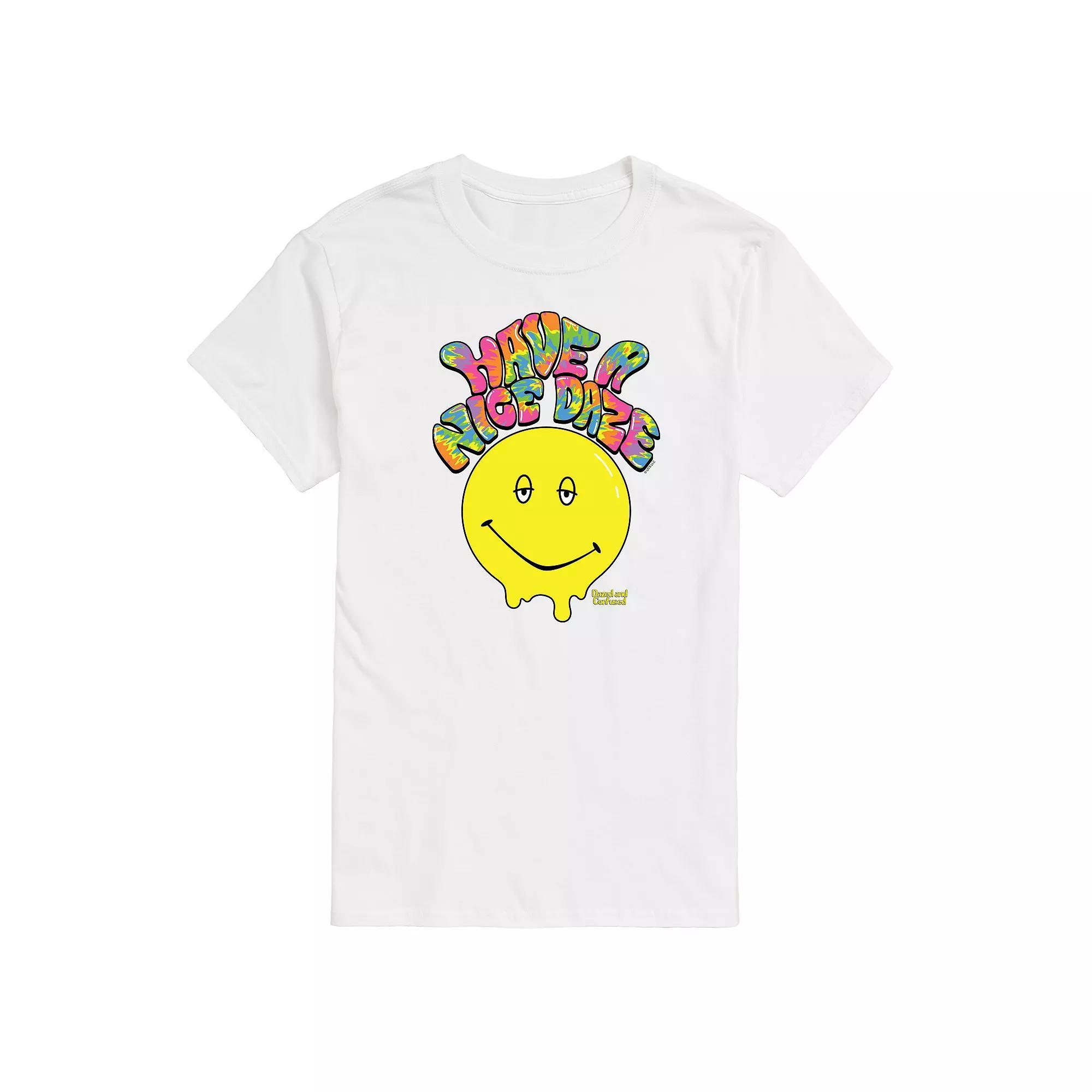 Men's Dazed and Confused Have A Nice Daze Smiley Graphic Tee,  Product Image