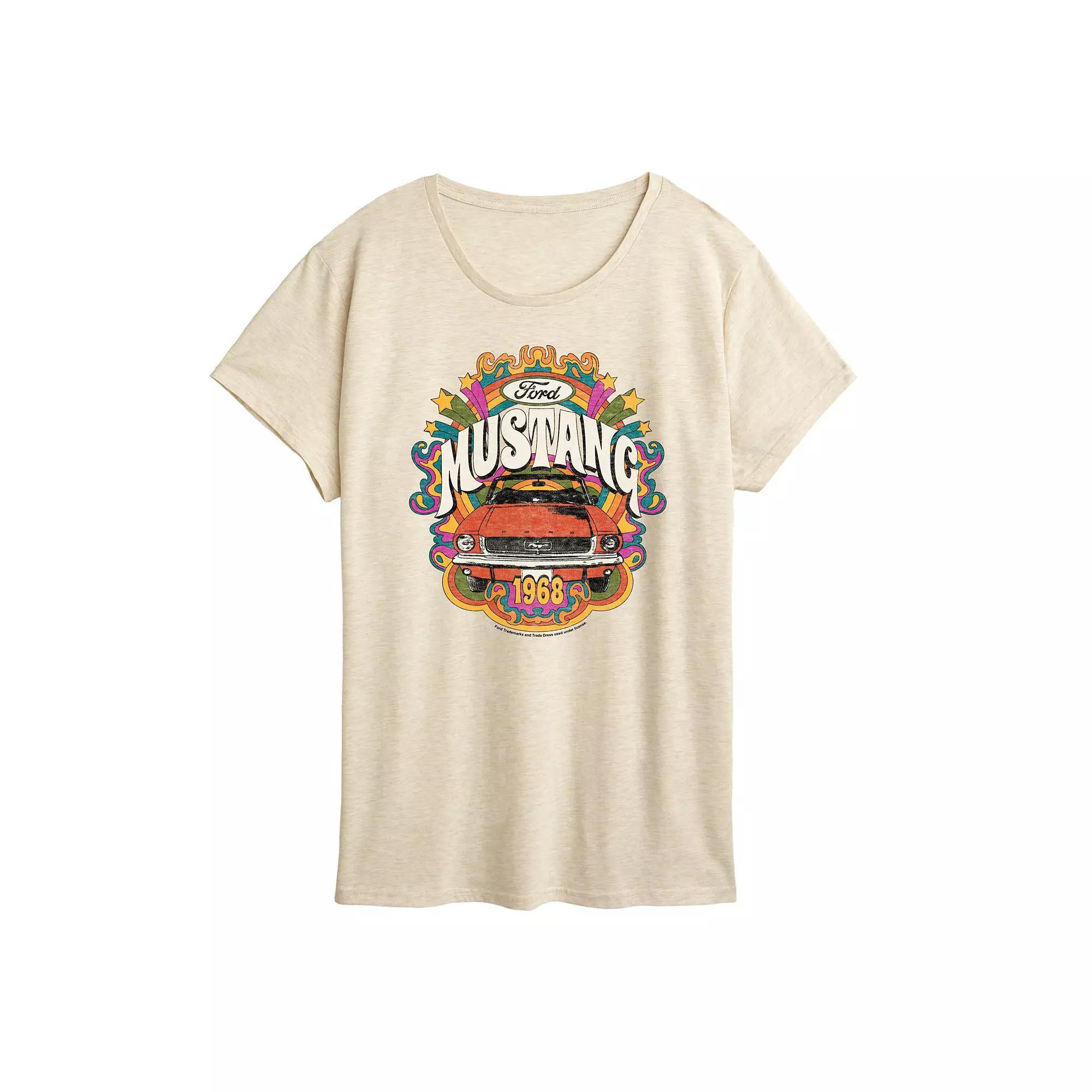 Women's Ford 1968 Ford Mustang Graphic Tee,  Product Image