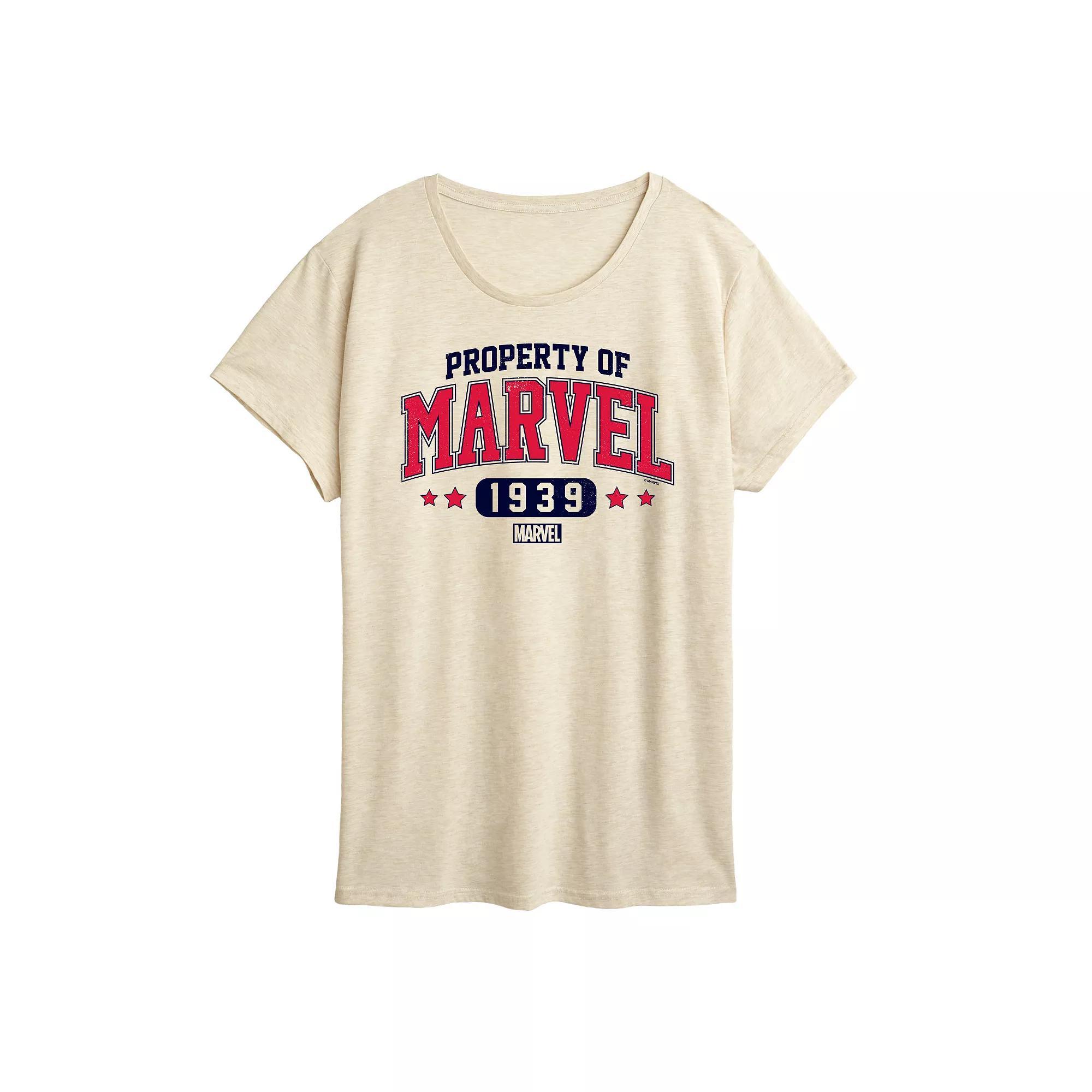 Women's Marvel Property of Marvel Graphic Tee,  Product Image