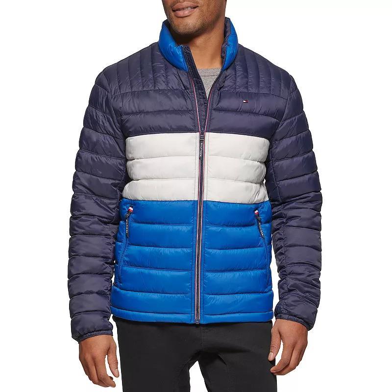 Men's Tommy Hilfiger Packable Puffer Jacket, Size: Small, Red Product Image