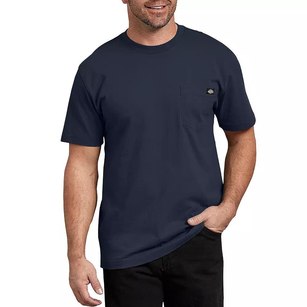 Men's Dickies Heavyweight Crewneck Tee, Size: Large, Blue Product Image