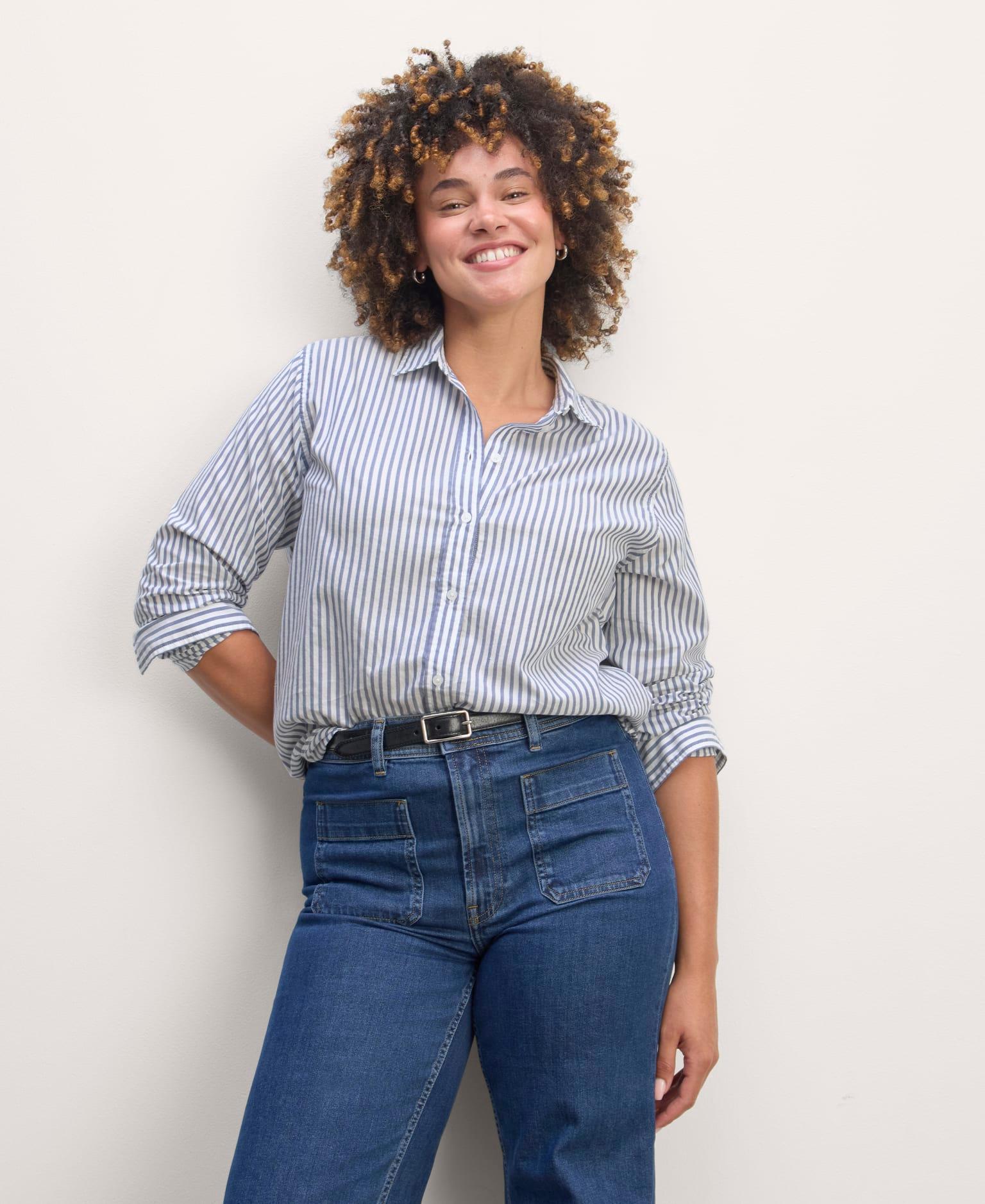 Womens Must-Have Shirt in Silky Cotton by Everlane Size 0 Product Image