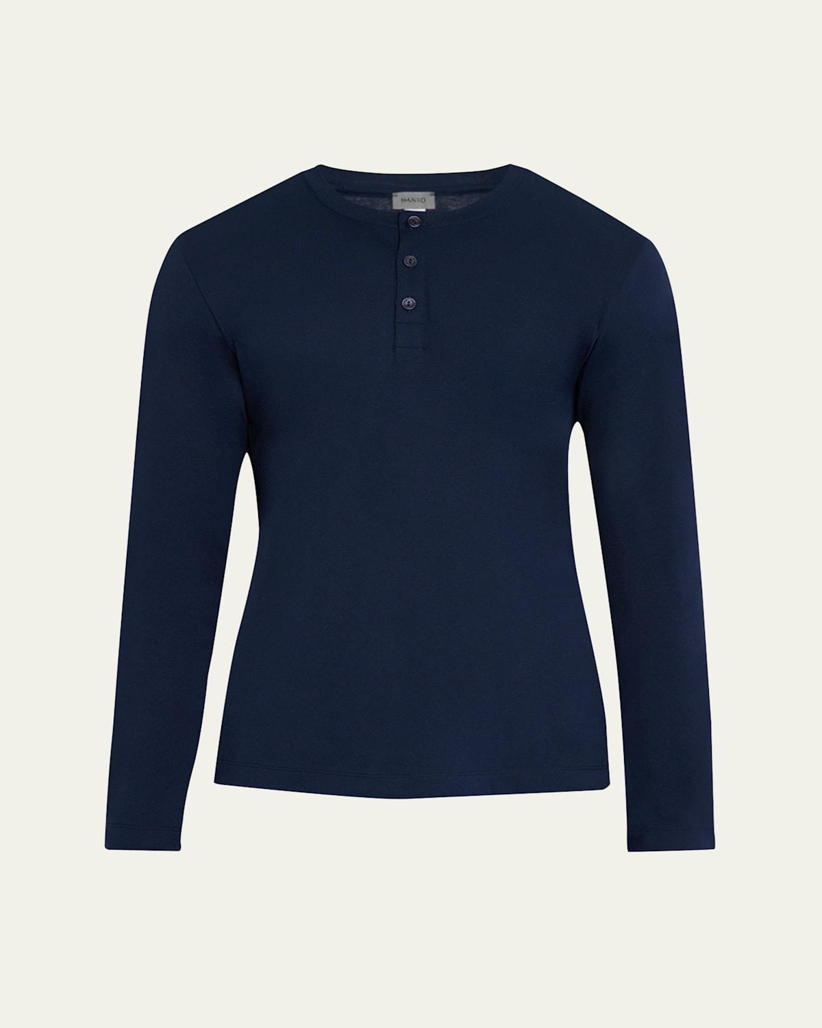 Mens Living Henley T-Shirt Product Image