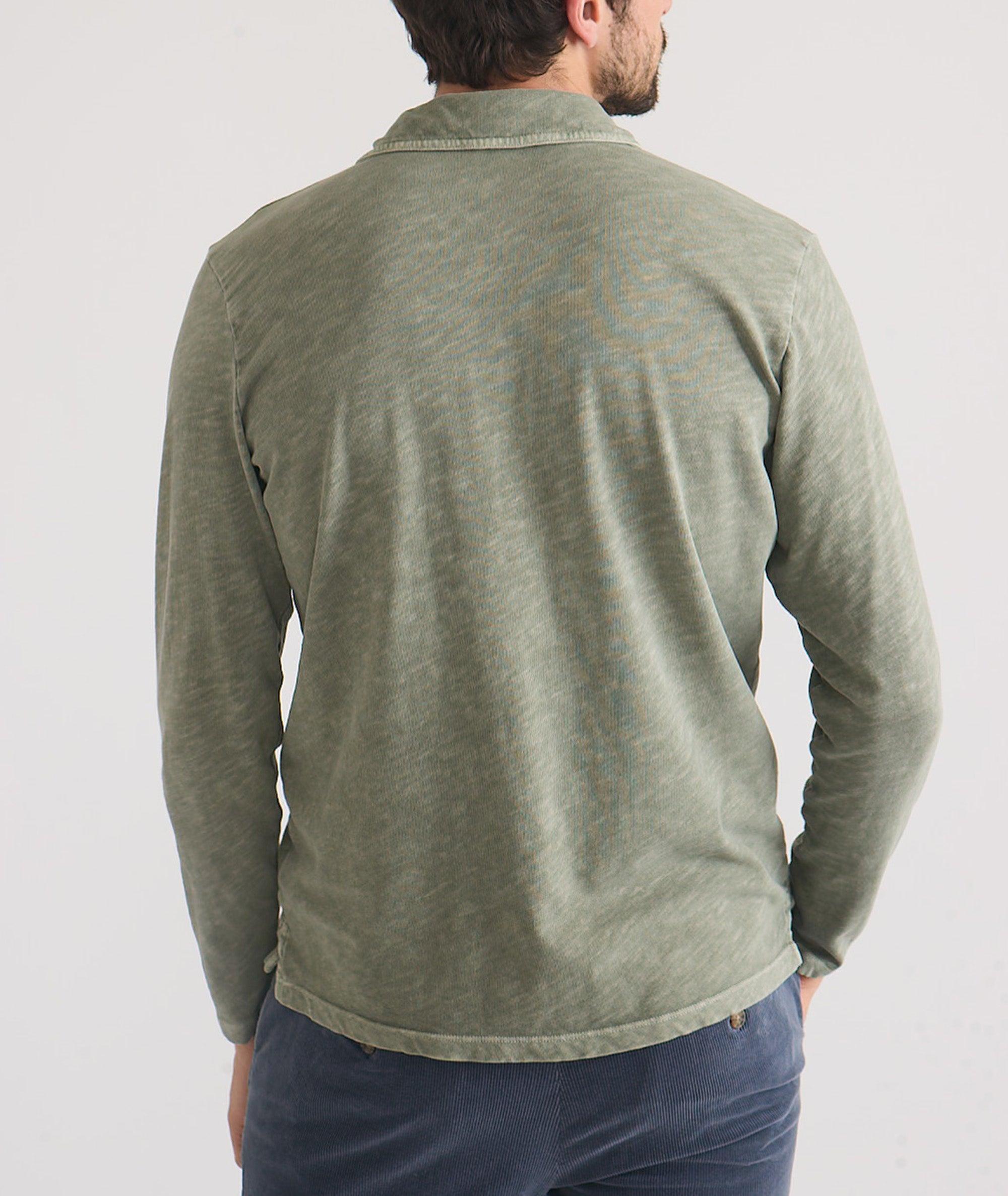 Stretch Selvage Embroidered Resort Shirt Product Image