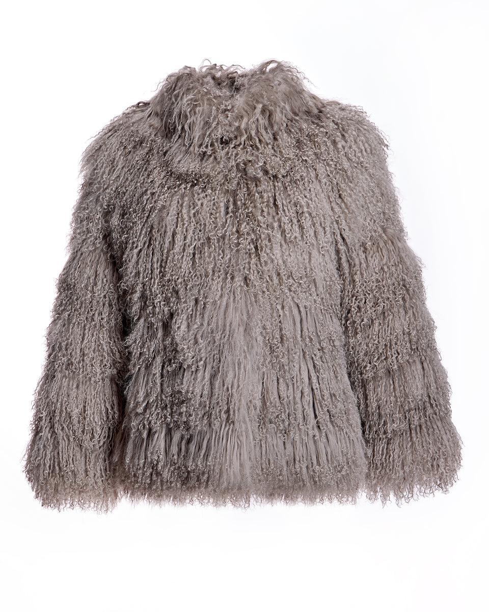 Julia & Stella by Maximilian Tibetan Lamb Jacket Product Image