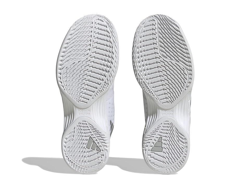 adidas Avacourt Silver Metallic/White) Women's Shoes Product Image