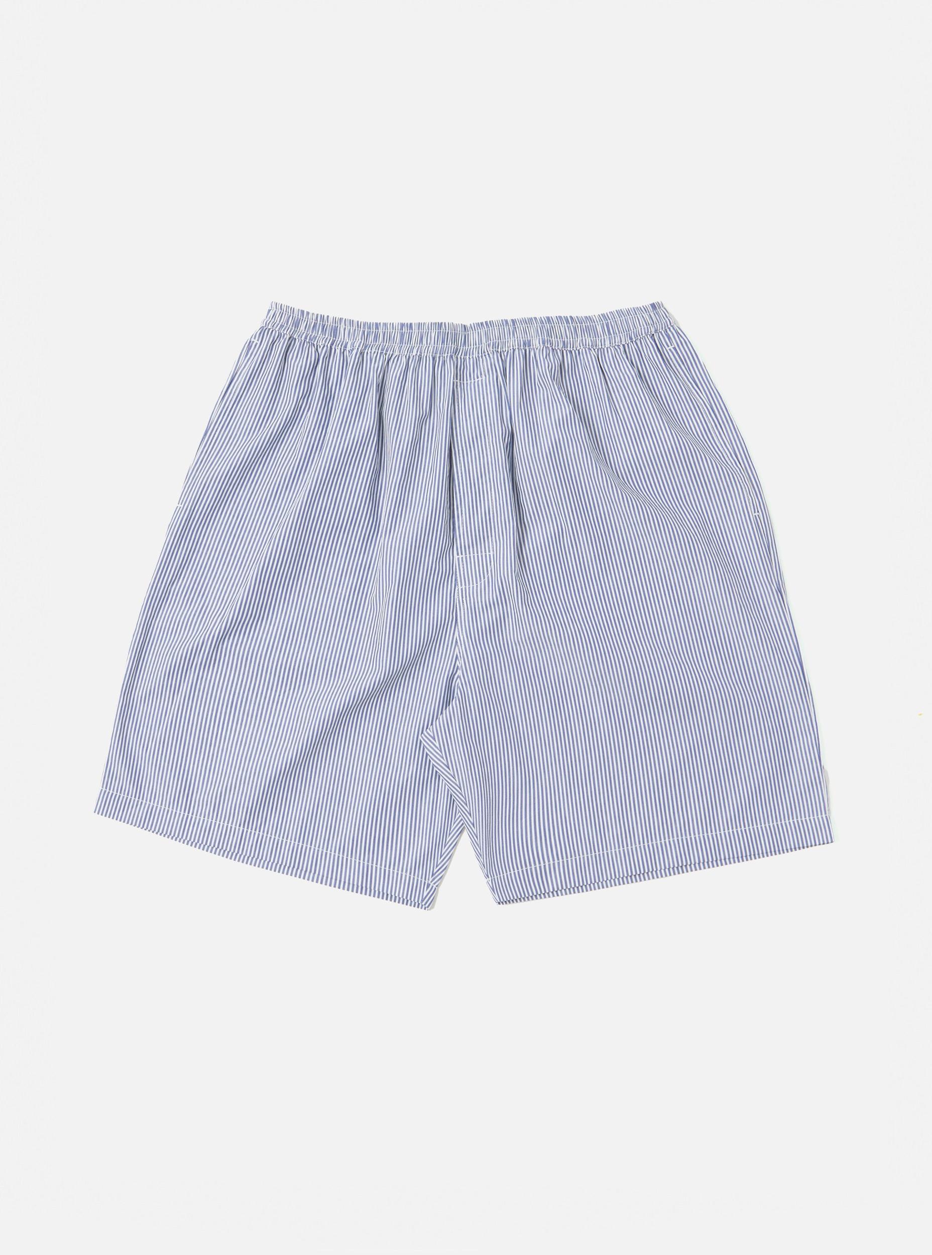 Navy Classic Stripe Short Pyjama Set Product Image