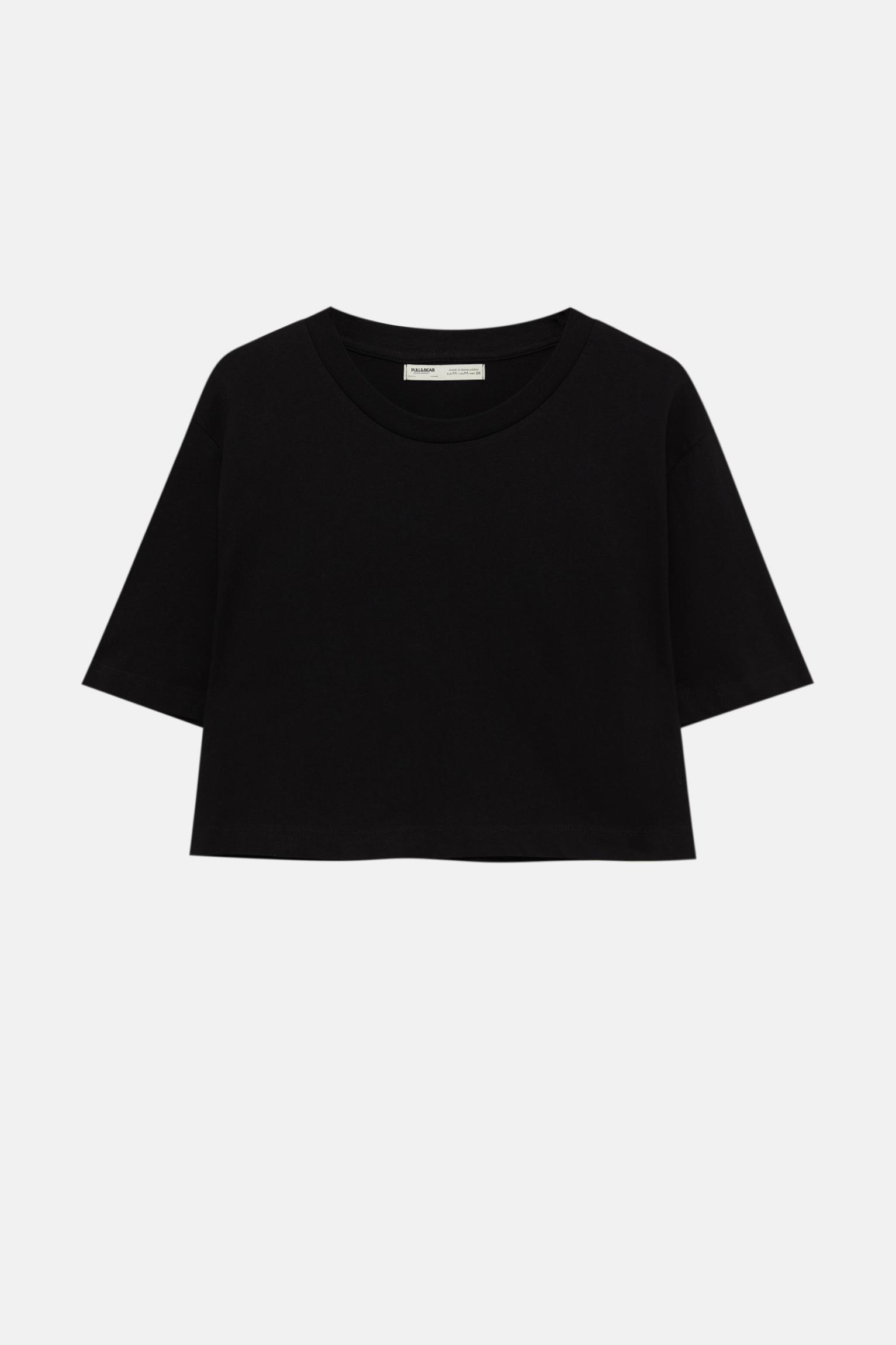 Basic cropped T-shirt Product Image