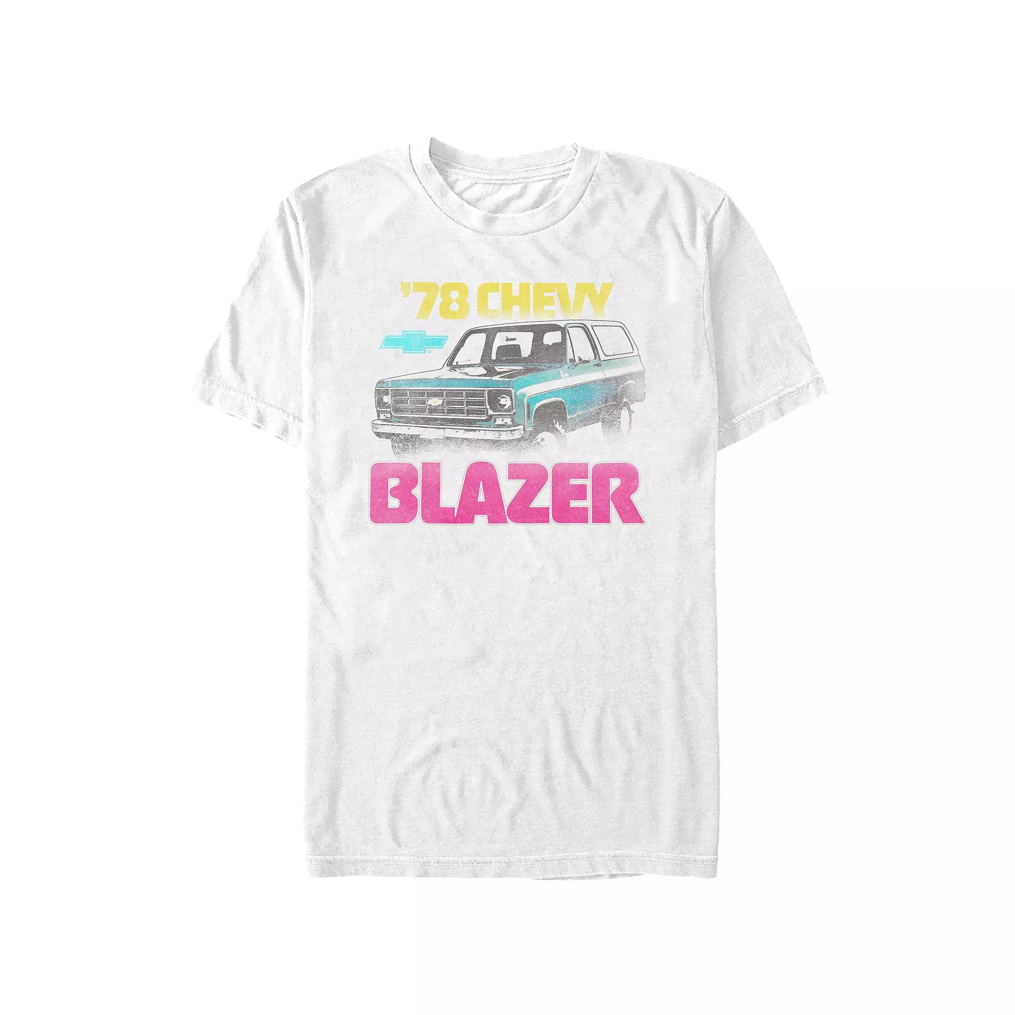 Men's Chevy Blazer '78 Graphic Tee, Size: Small, White Product Image