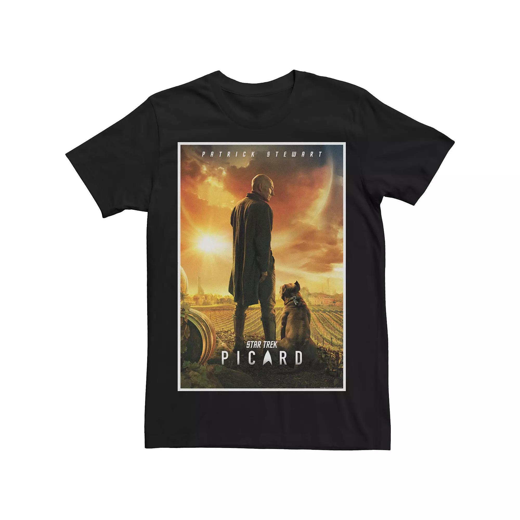 Men's Star Trek: Picard Number One Poster Tee,  Product Image
