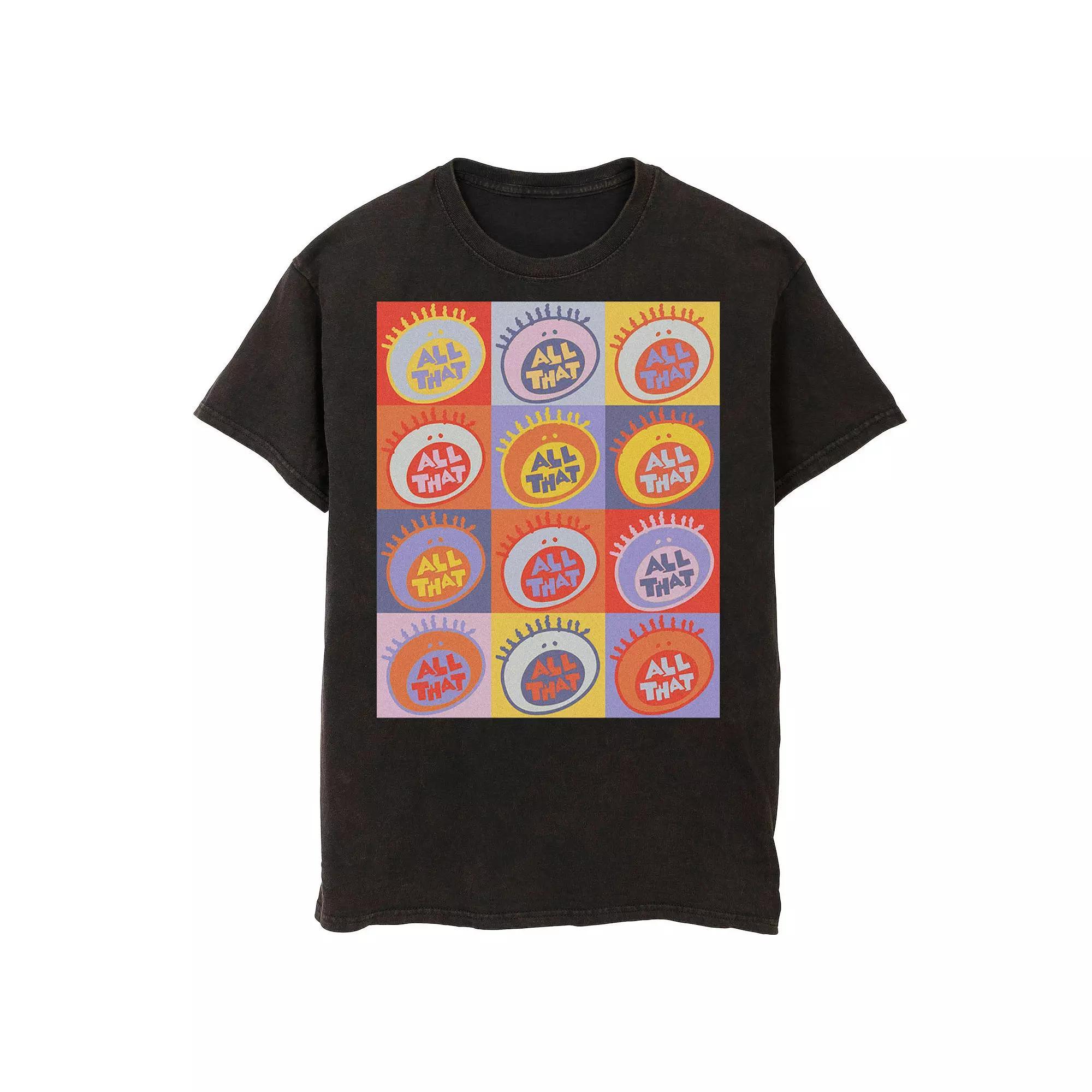 Men's Nickelodeon All That Pop Art Multi Logo Graphic Tee,  Product Image