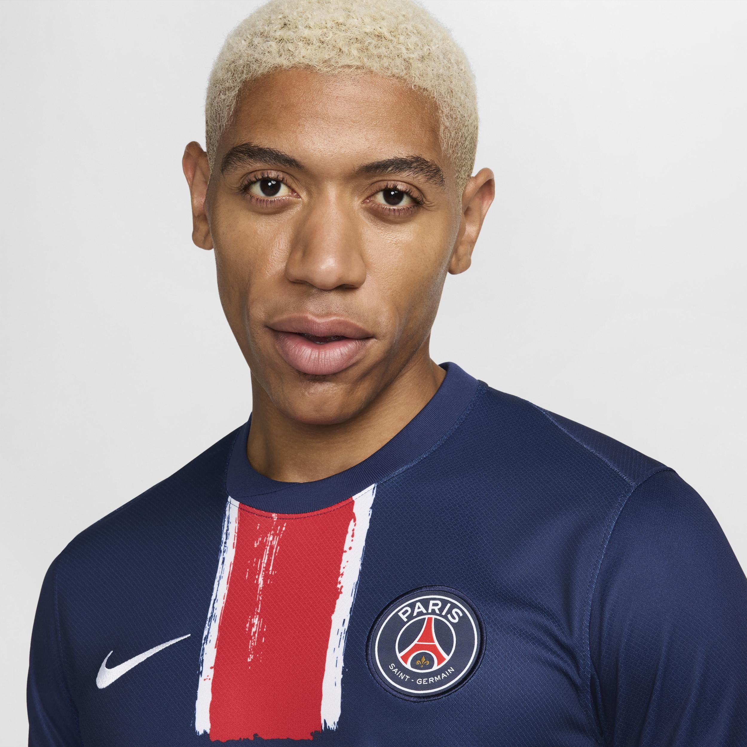 Mens Nike Paris Saint-Germain 2024-25 Stadium Home Dri-FIT Replica Soccer Jersey Product Image