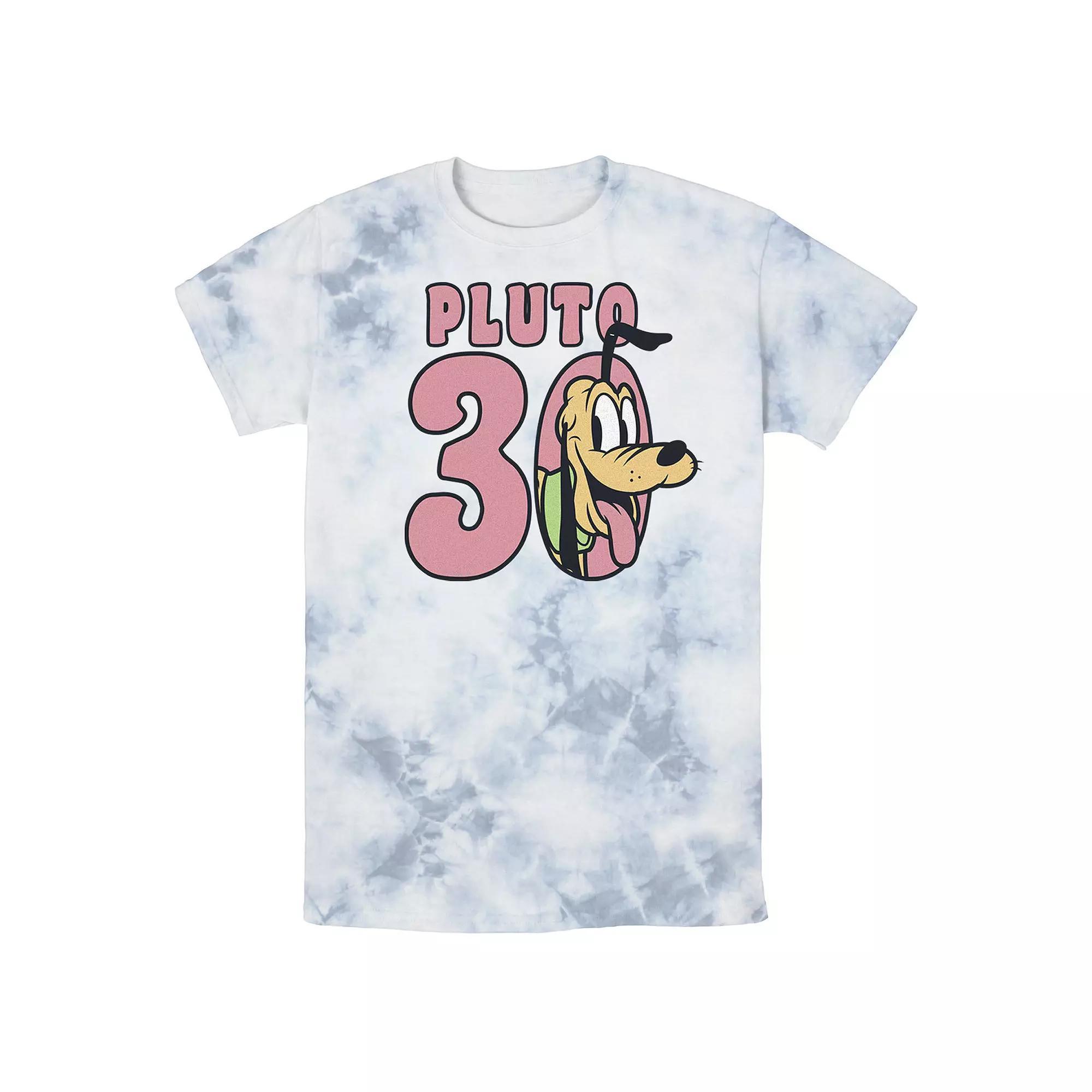 Men's Disney Mickey And Friends Pluto 30 Portrait Bomabrd Wash Tee,  Product Image