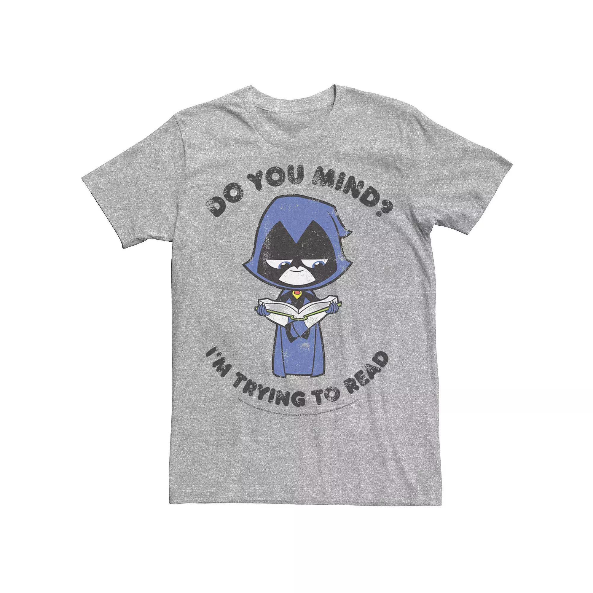 Men's DC Comics Teen Titans Go! Raven I'm Trying To Read Tee,  Product Image
